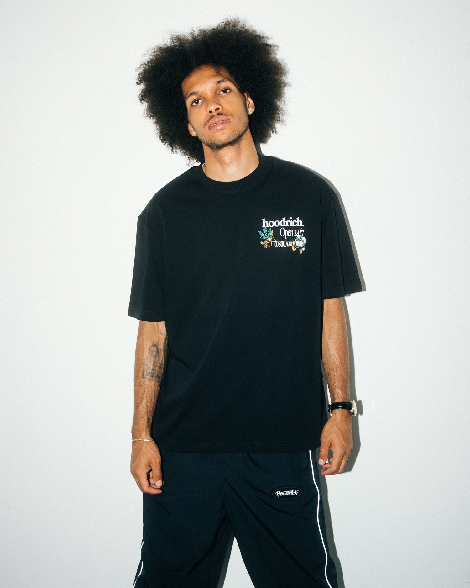 Renowned Oversized T-shirt - Black/White