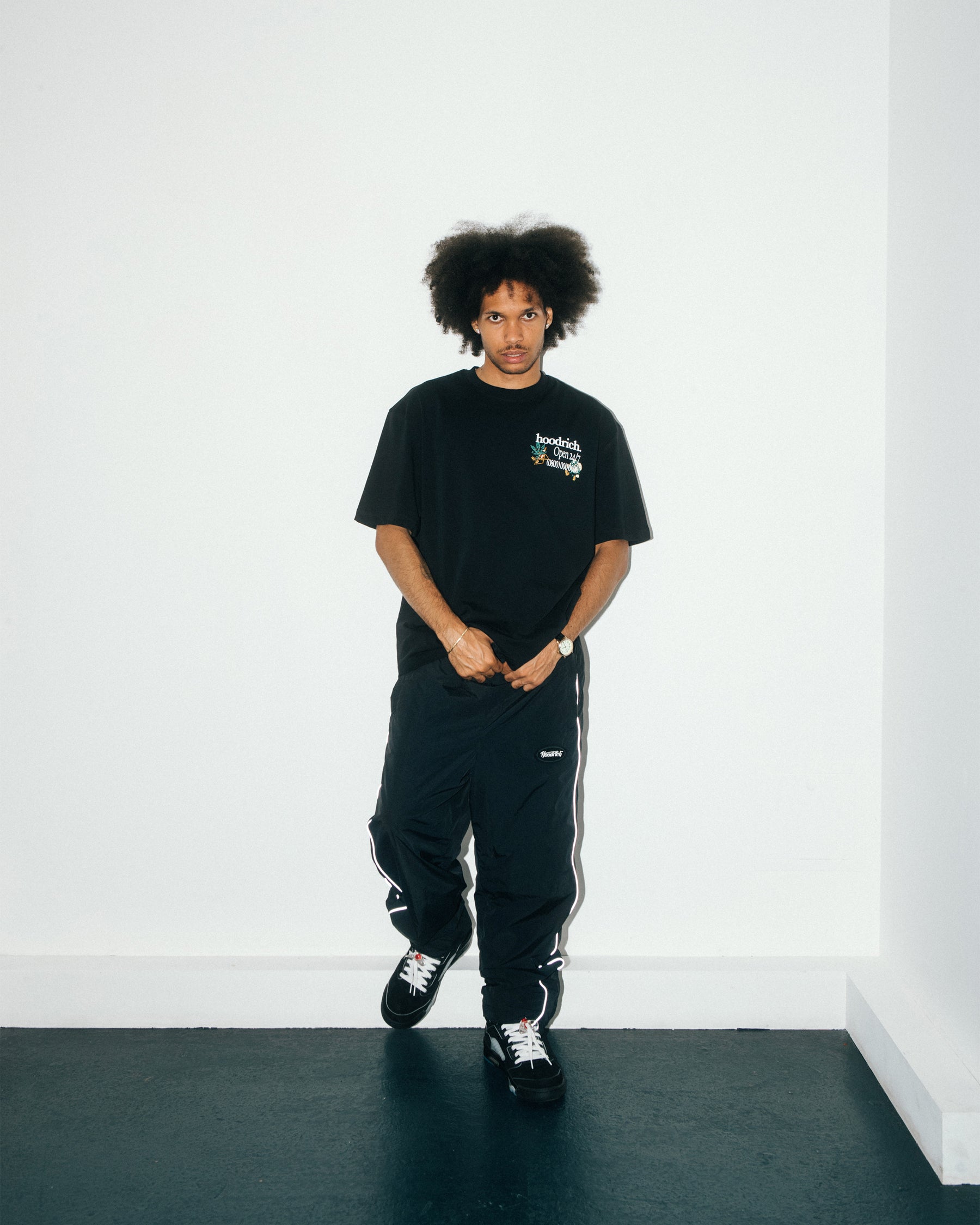 Renowned Oversized T-shirt - Black/White