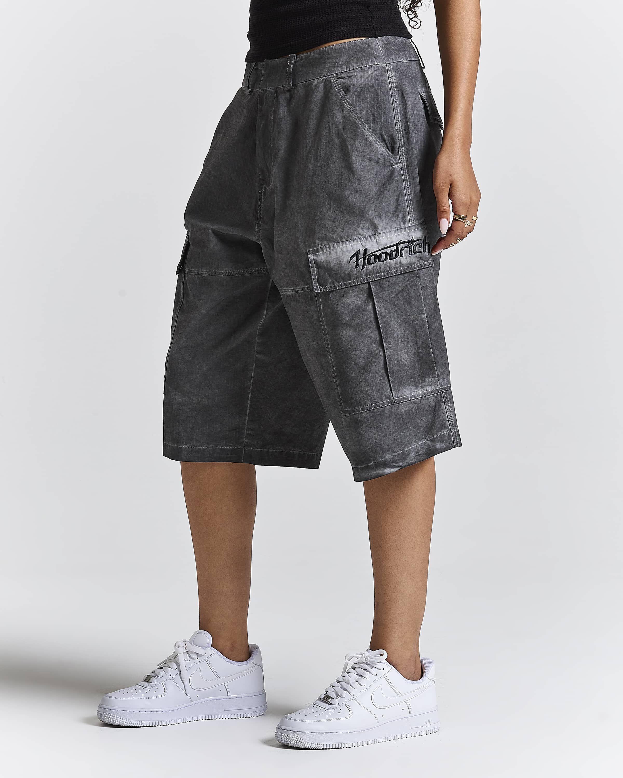 Shorts cargo Cast Ripstop - Nero
