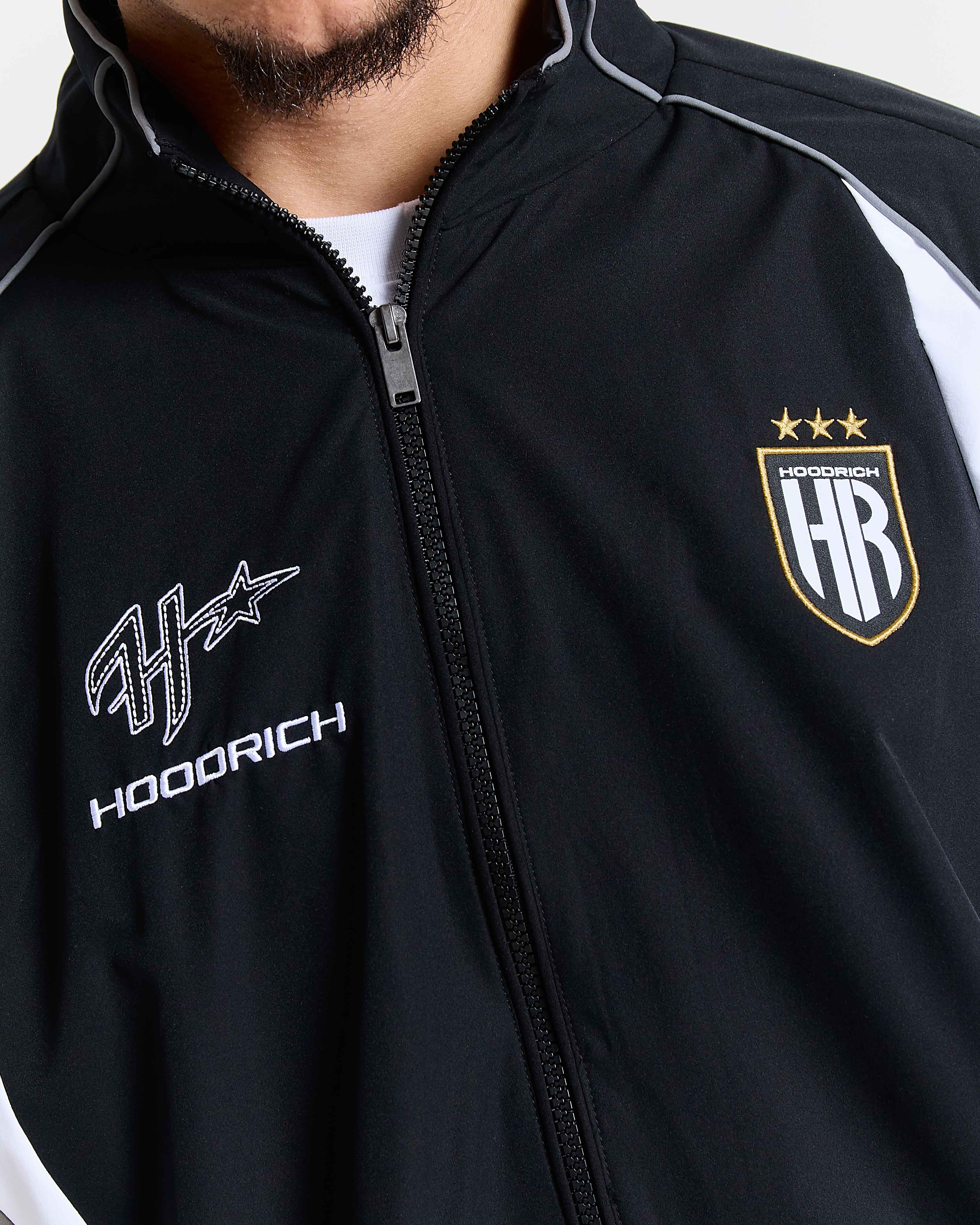 Glide Away Football Shell Tracksuit - Black