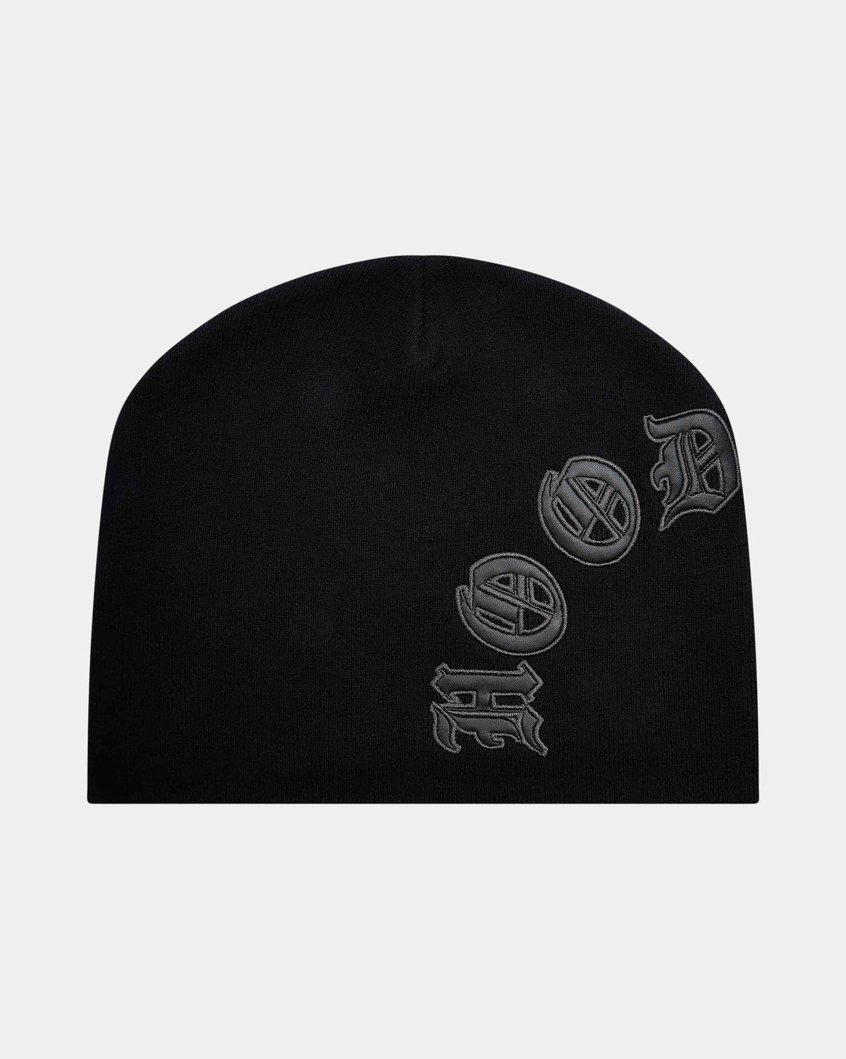 Berretto aderente in maglia Cryptstade - Nero/Grigio