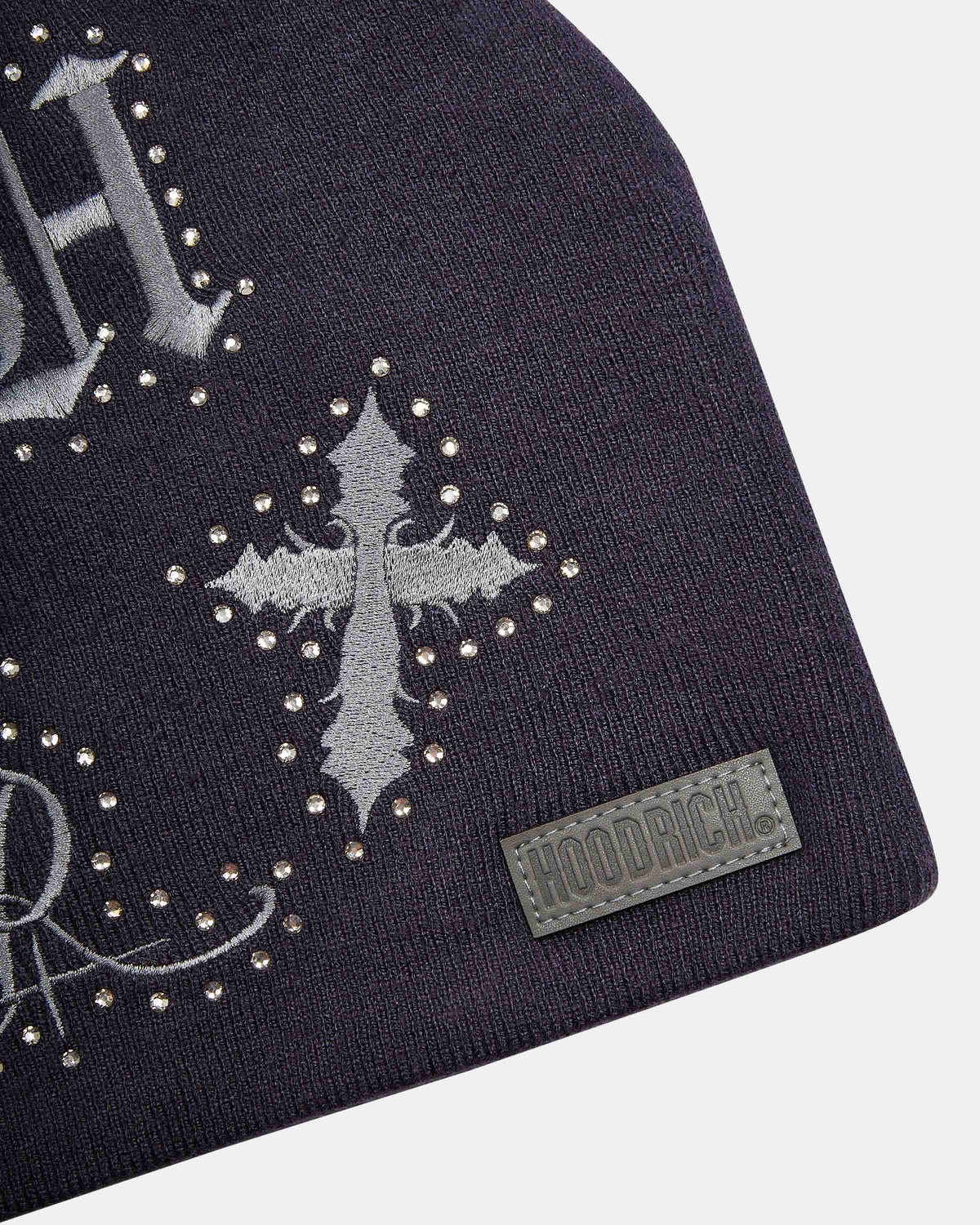 Berretto aderente lavorato a maglia Scar - Grigio