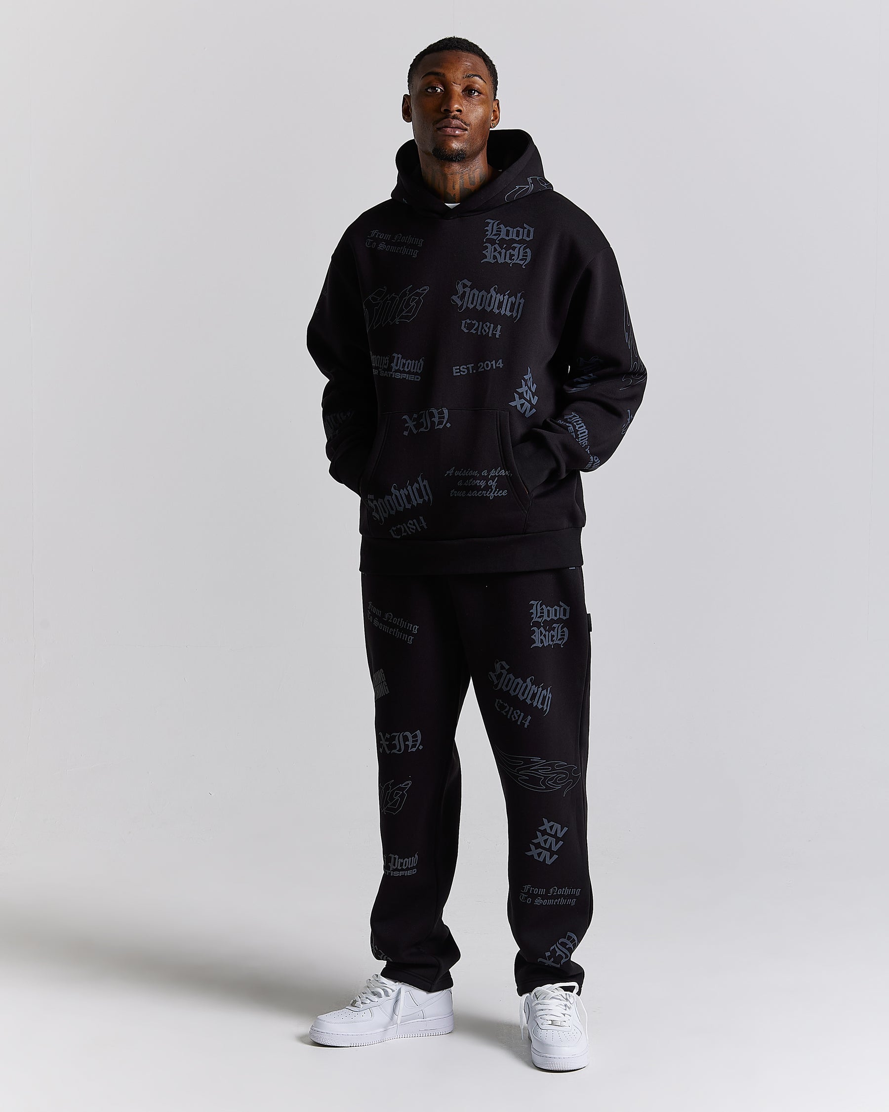 Chroma Oversized Jogger - Black