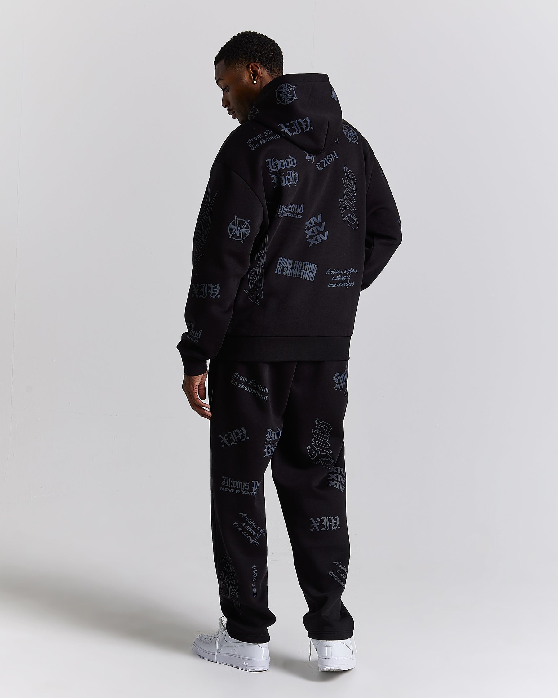 Chroma Oversized Jogger - Black