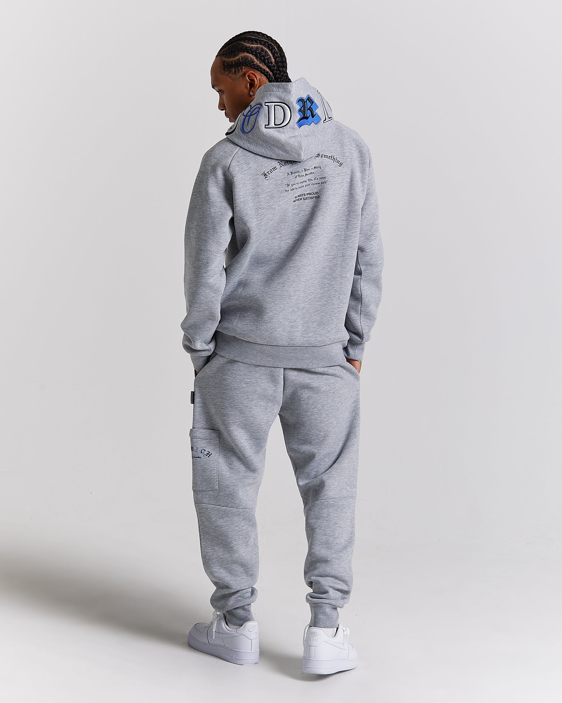Heat Joggers - Grey/Black/Blue