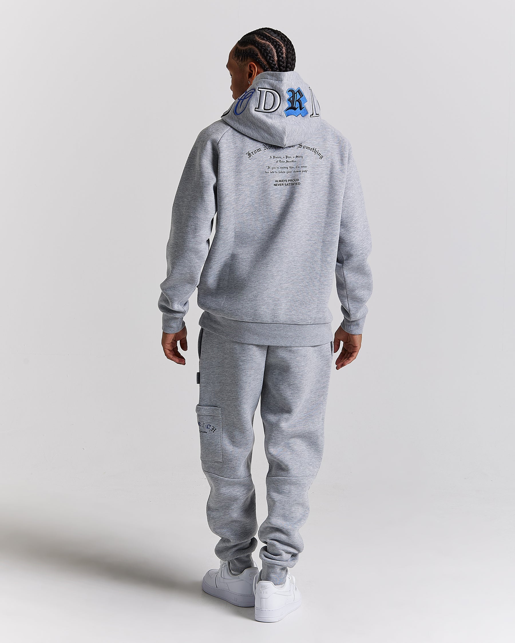 Heat Joggers - Grey/Black/Blue