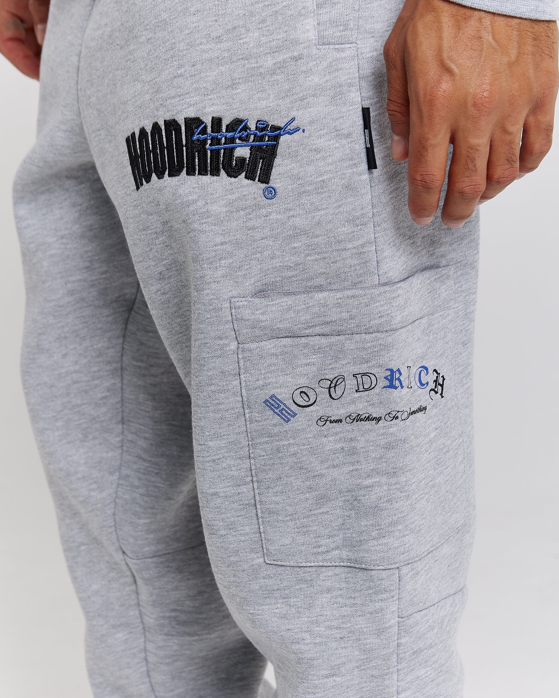 Heat Joggers - Grey/Black/Blue