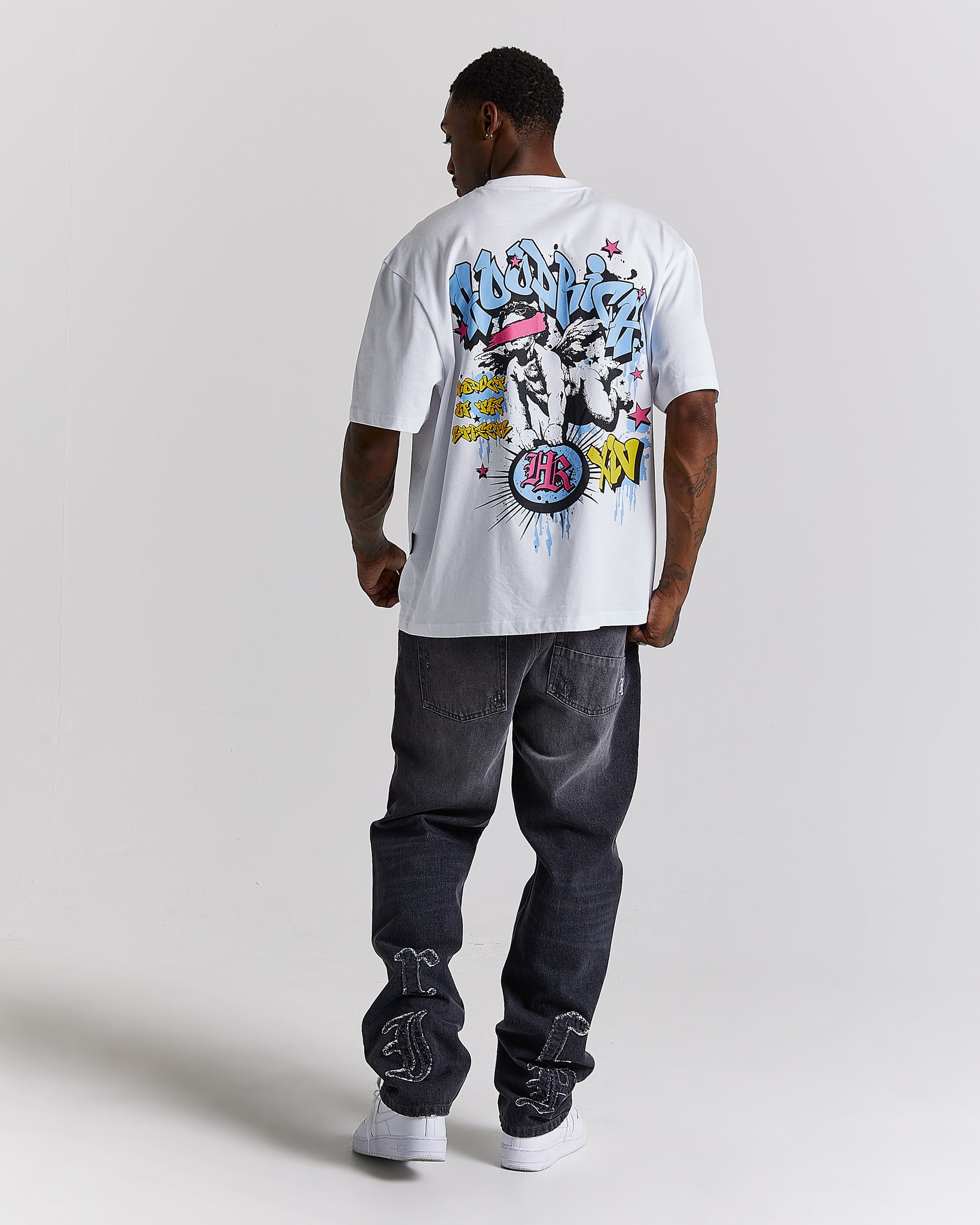 Rebellion Denim Jeans - Grey Wash