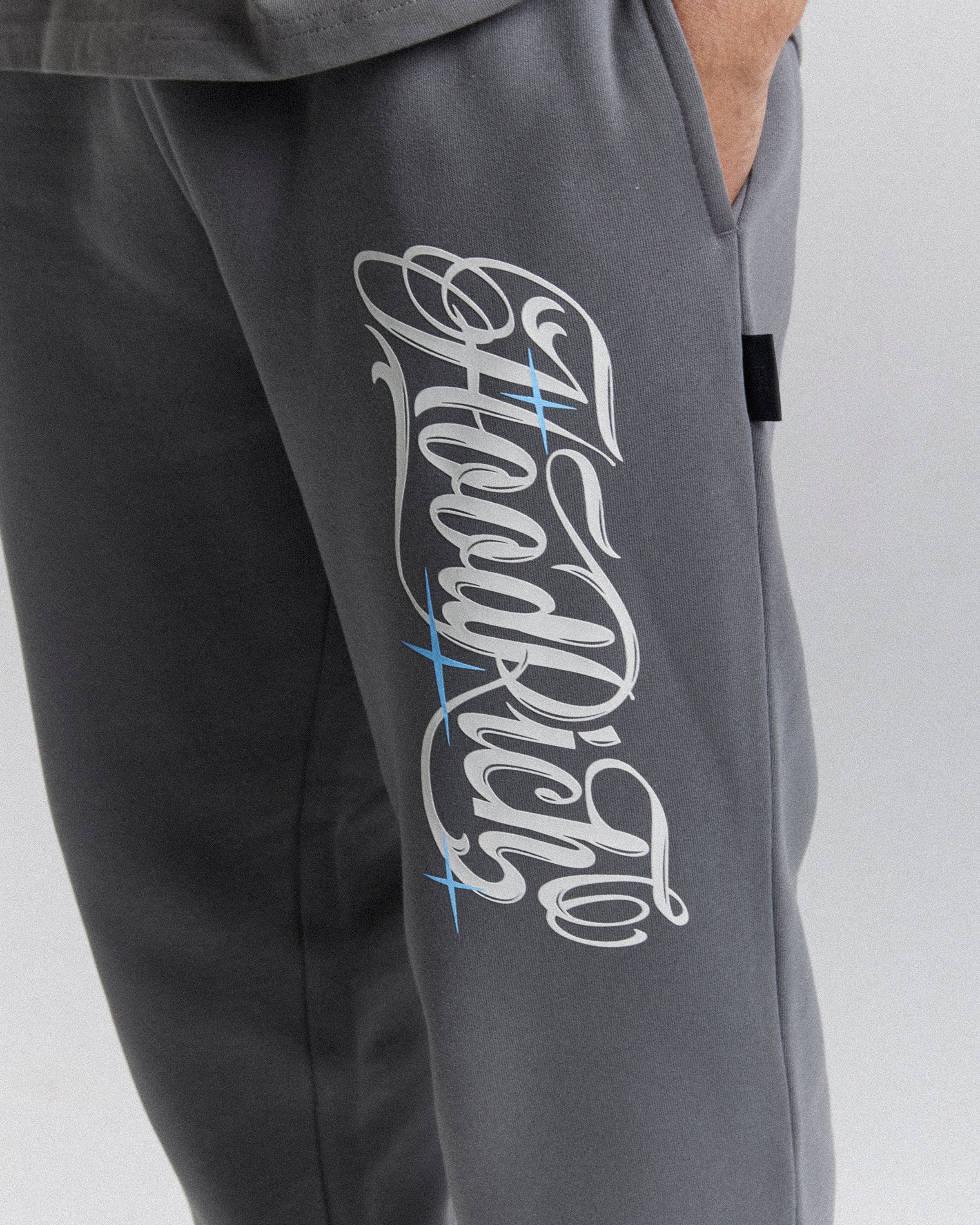 Jogger oversize Legacy - Grigio/Bianco/Blu
