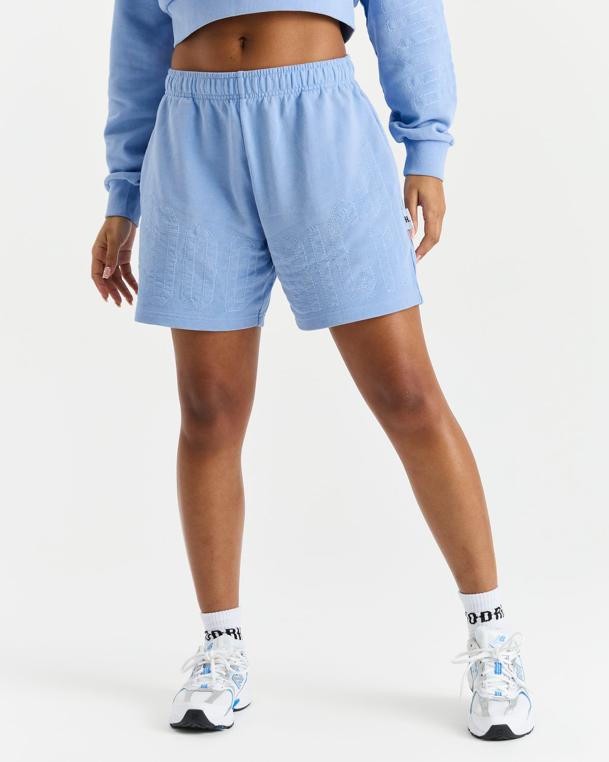 Pantaloncini Erode - Lavaggio blu