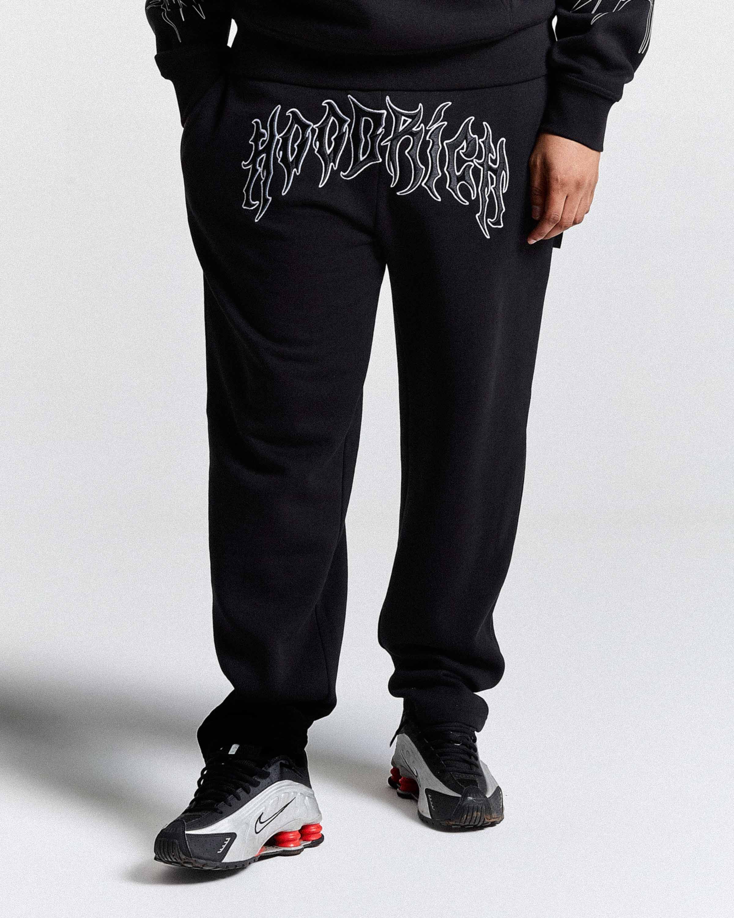 Pantaloni da jogging oversize Spectral - Nero/Bianco