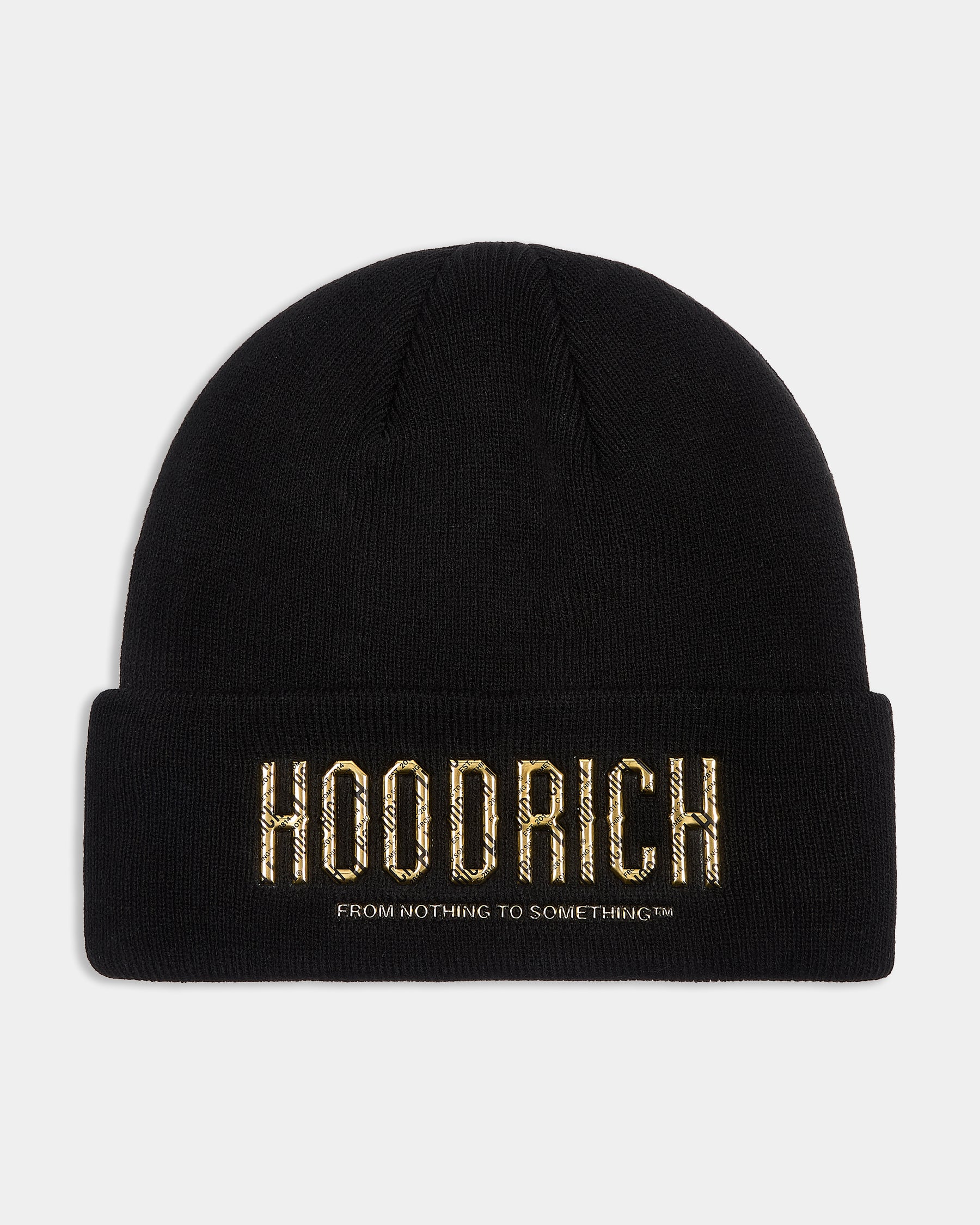 Icarus Beanie - Black/gold