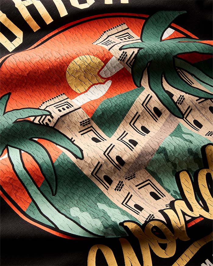 T-shirt da resort - Nera