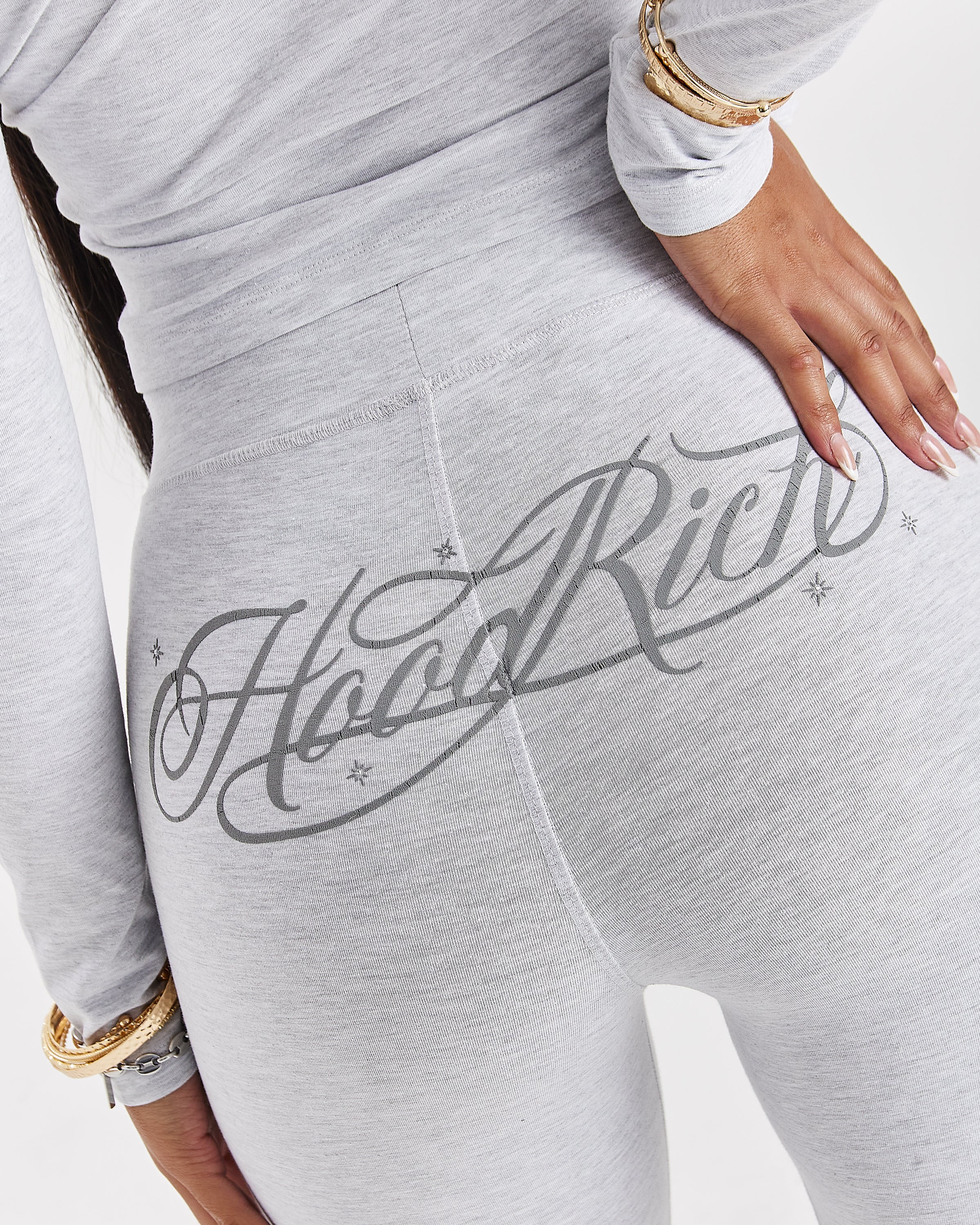 Leggings svasati Solace - Grigio chiaro