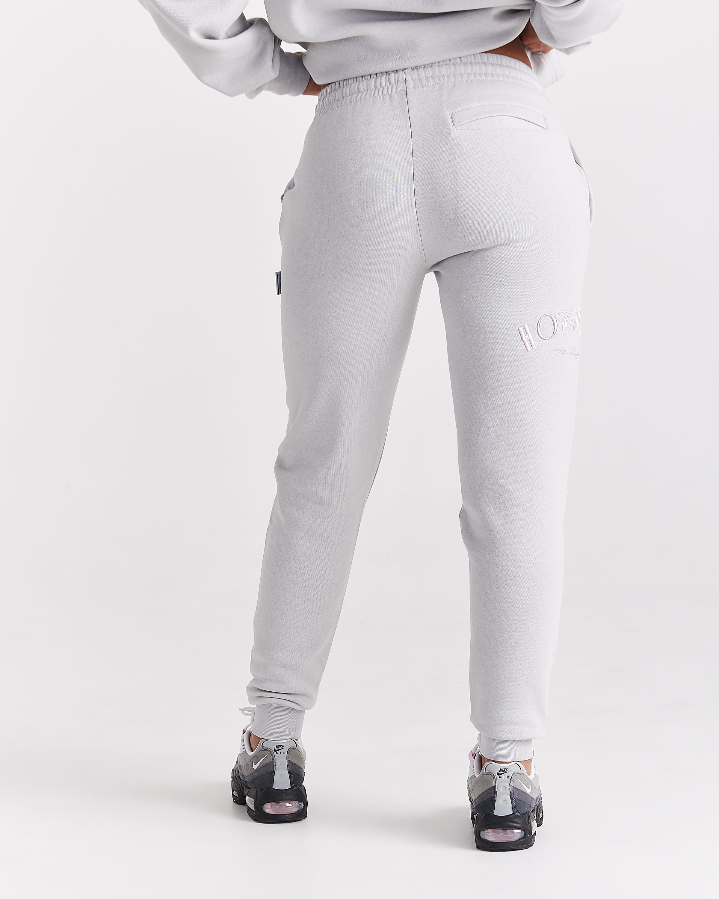 Calor Slim Joggers - Grigio chiaro/Rosa