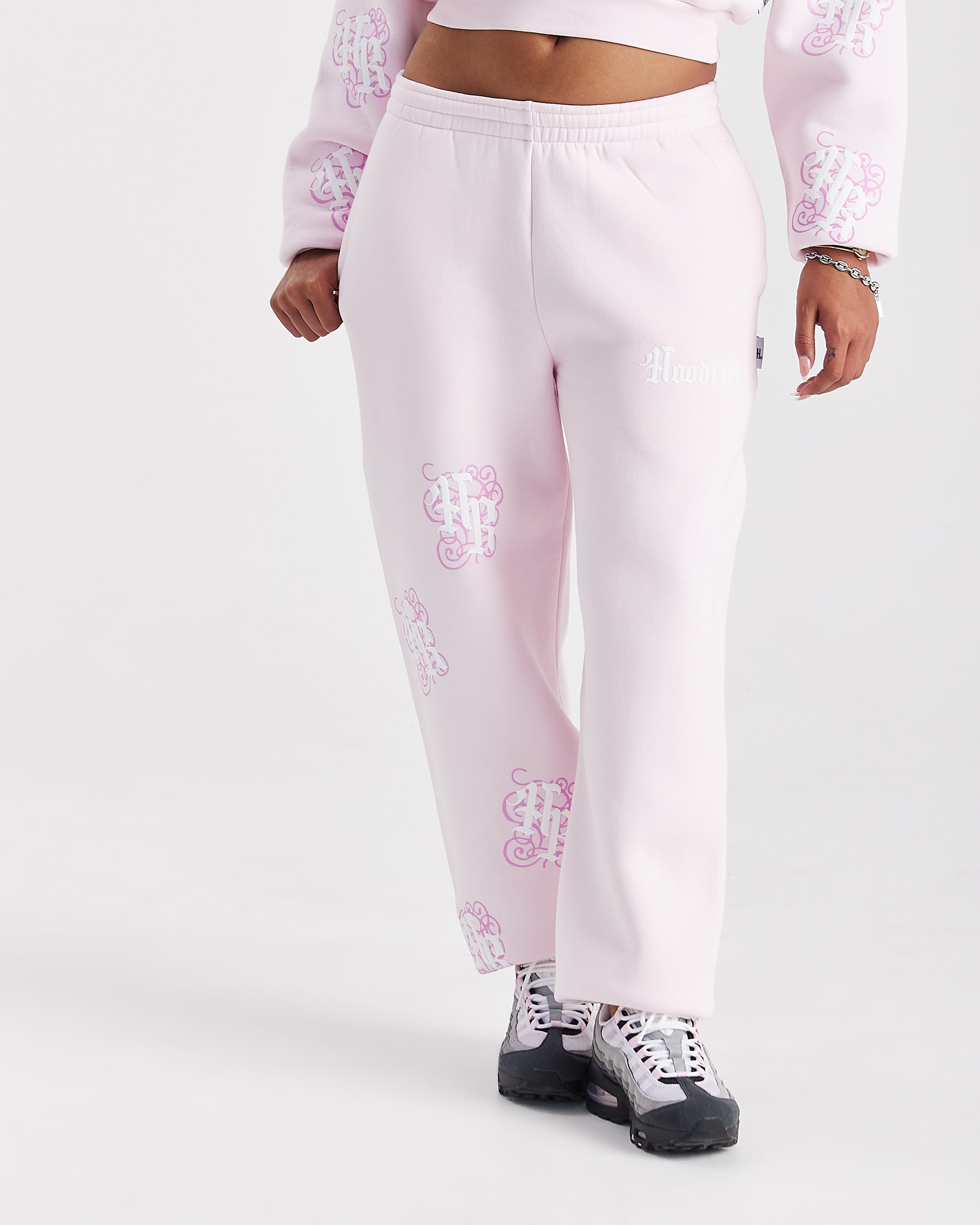 Pantaloni da jogging oversize Onyx - Rosa