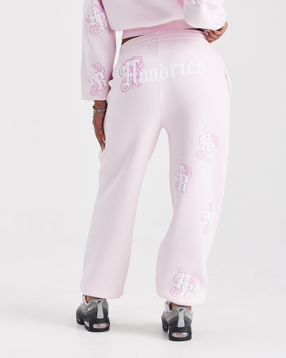 Pantaloni da jogging oversize Onyx - Rosa