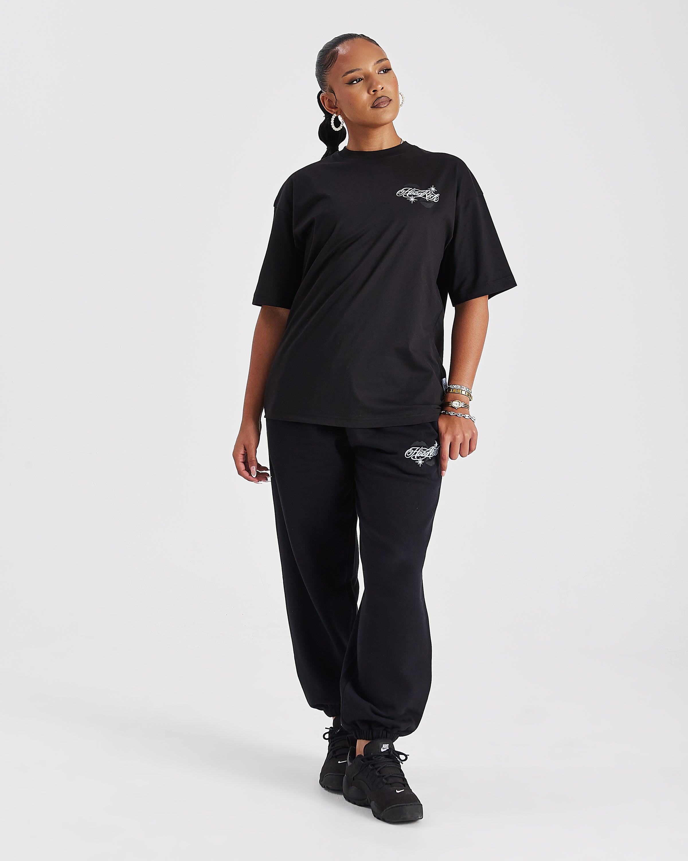 Pantaloni da jogging oversize Vision - Nero