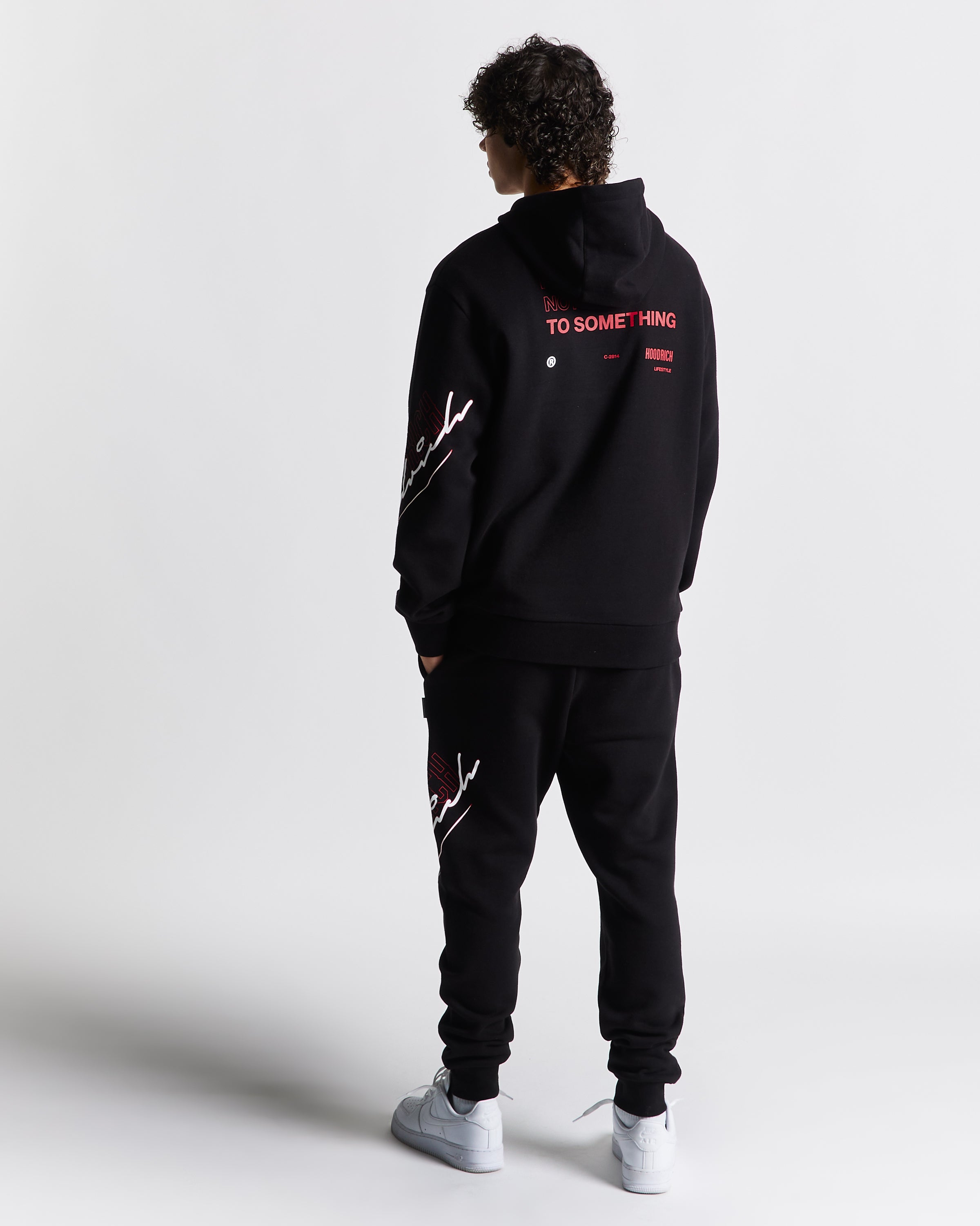 Caliber Hoodie - Black/White/Red