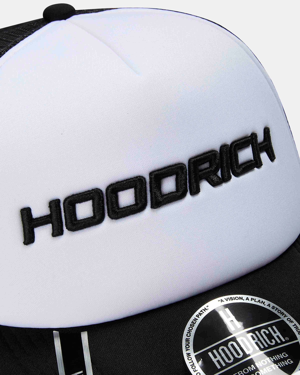 Cappellino trucker Ghost 5 pannelli - Bianco/Nero