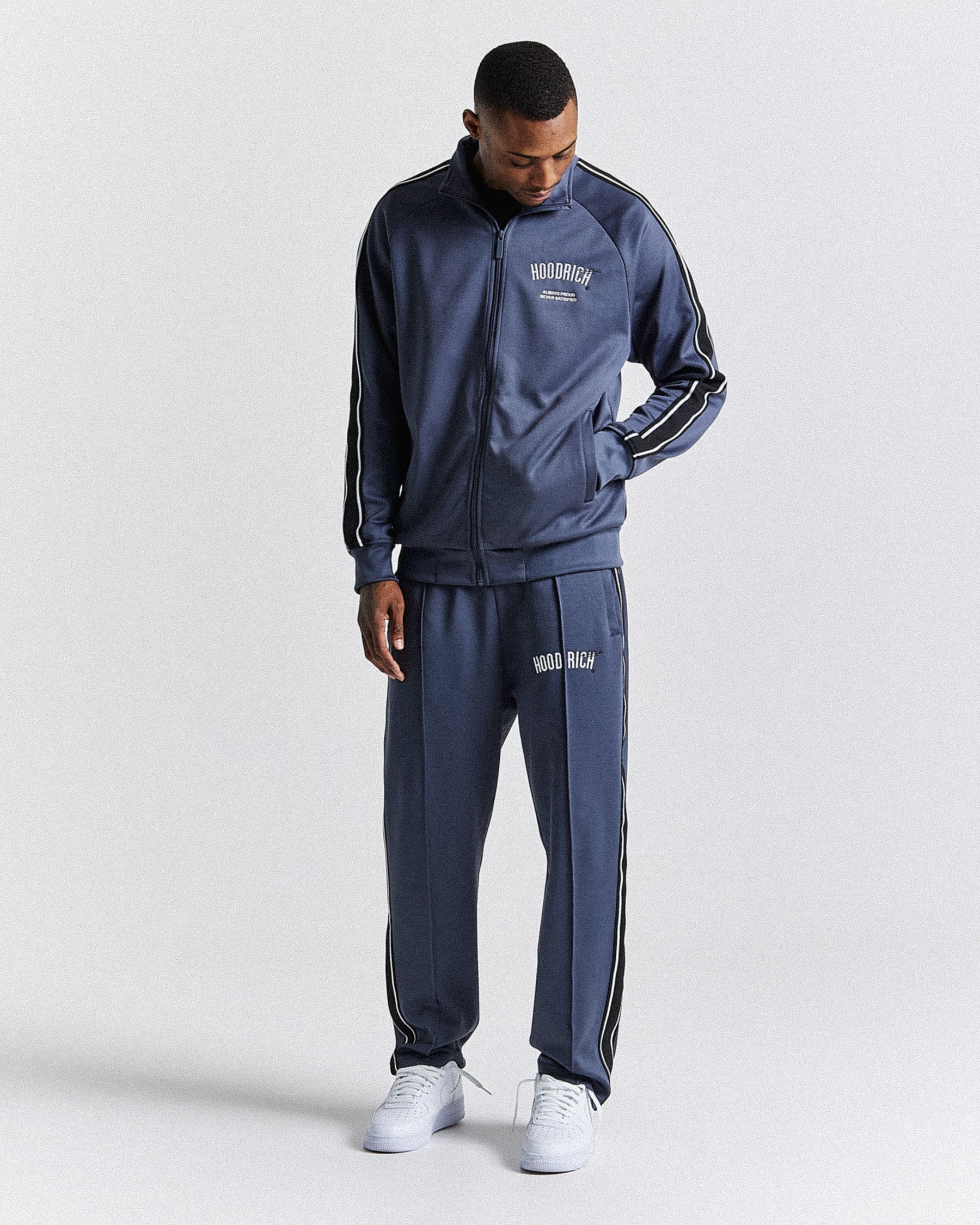 Ignite Track Pant - Navy/White