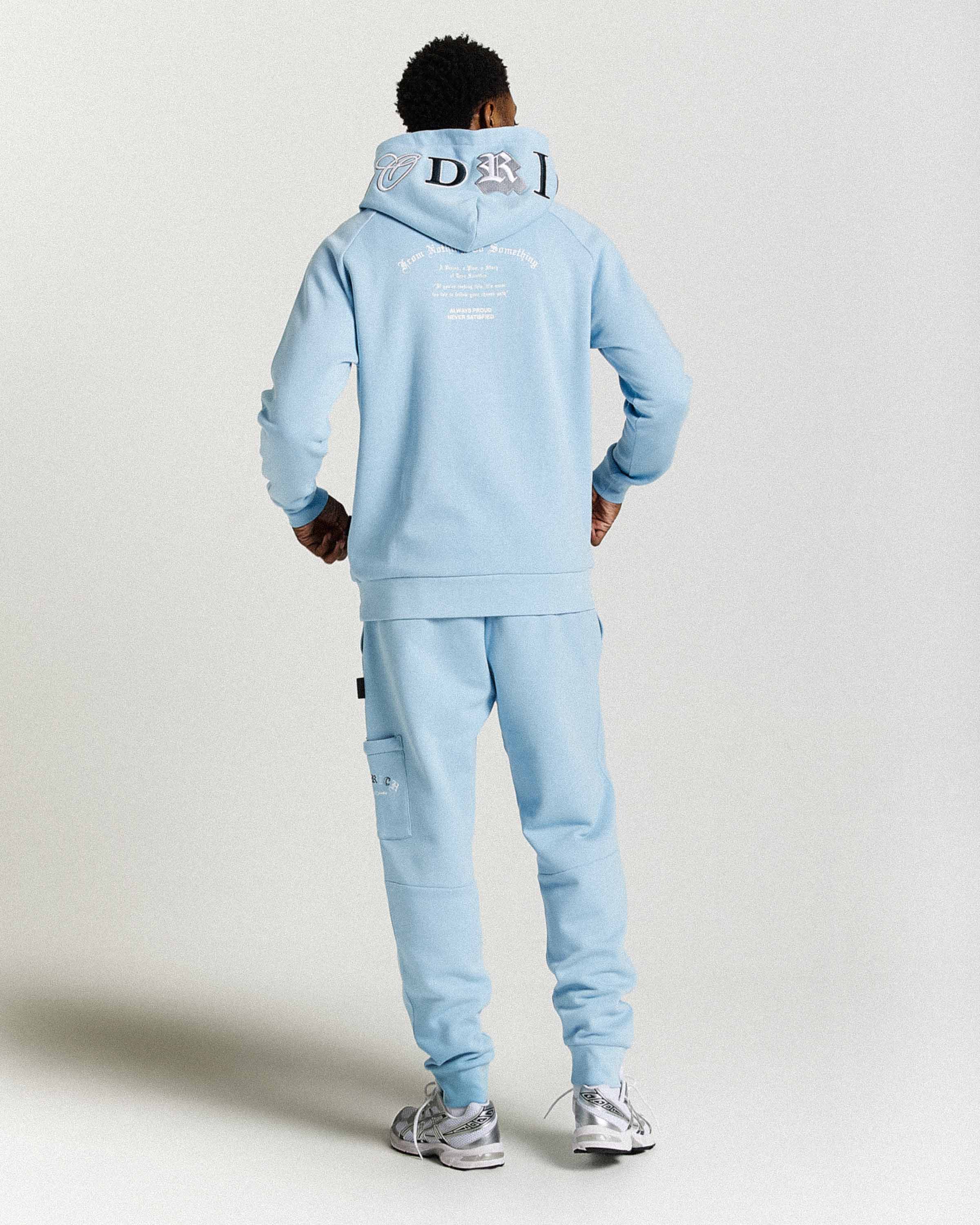 Pantaloni da jogging termici - Blu/Bianco