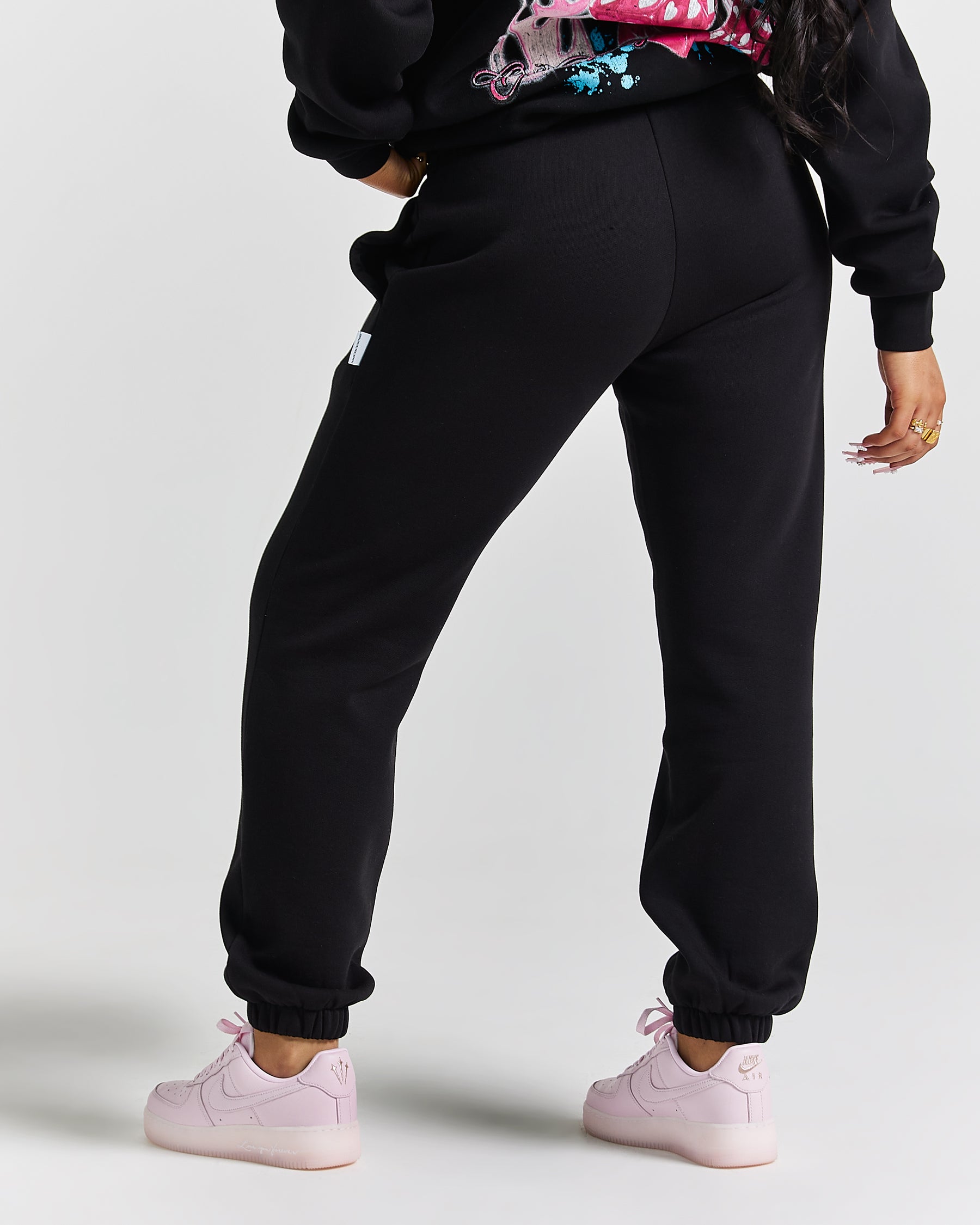 Erupt Joggers - Black/Pinks