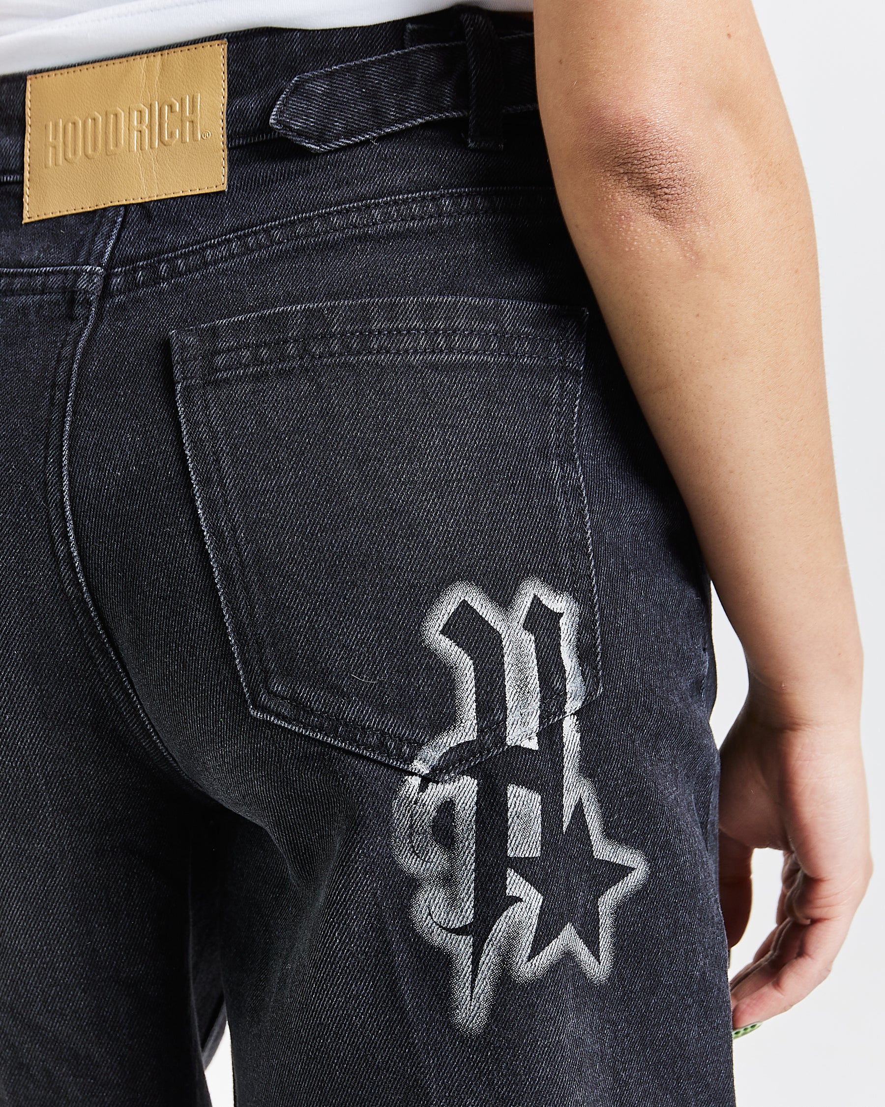 Totem Denim Jorts - Black Wash