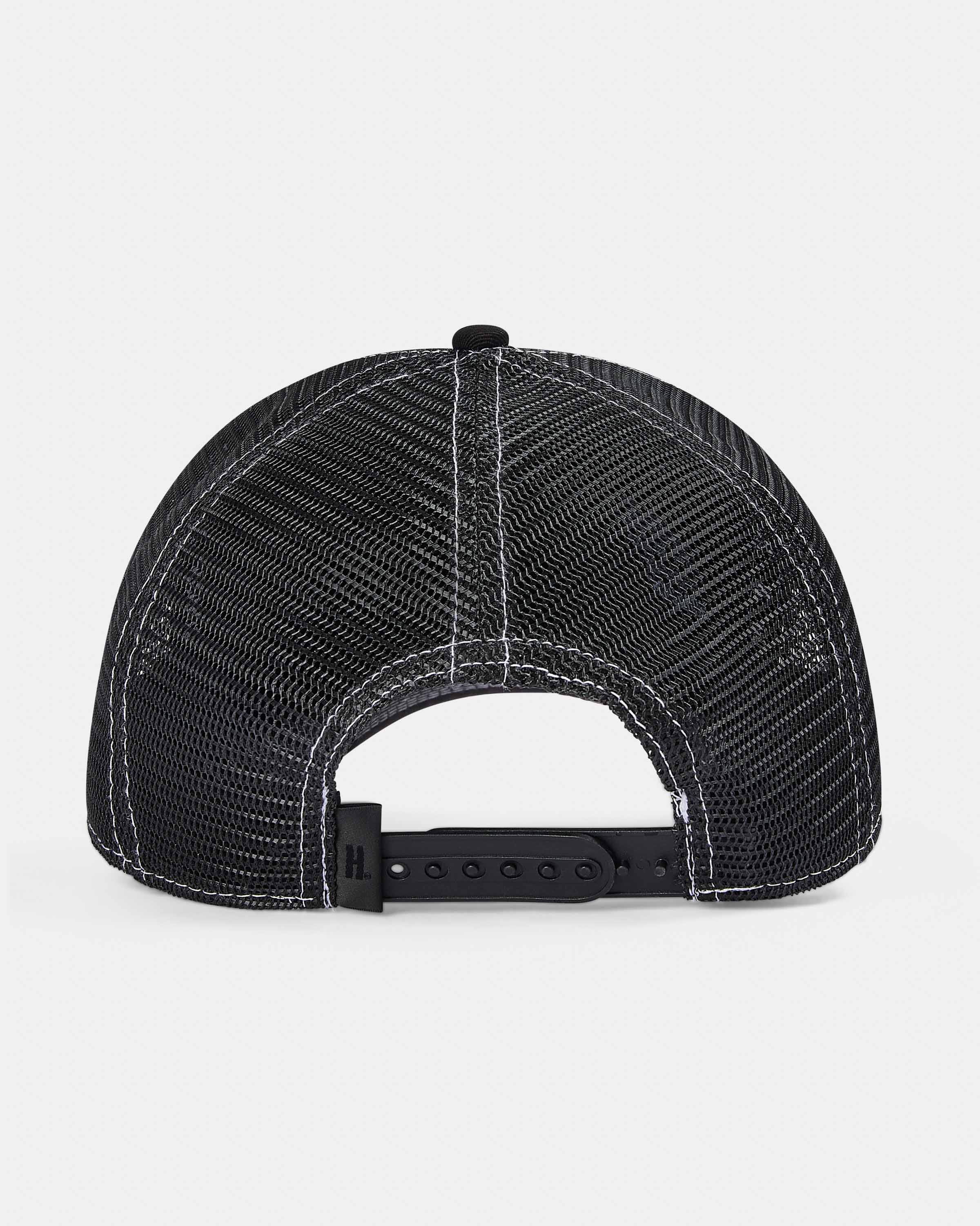 Cappellino da camionista Fadez - Bianco/Nero