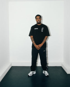 Where You At Oversized T-Shirt - Black/White