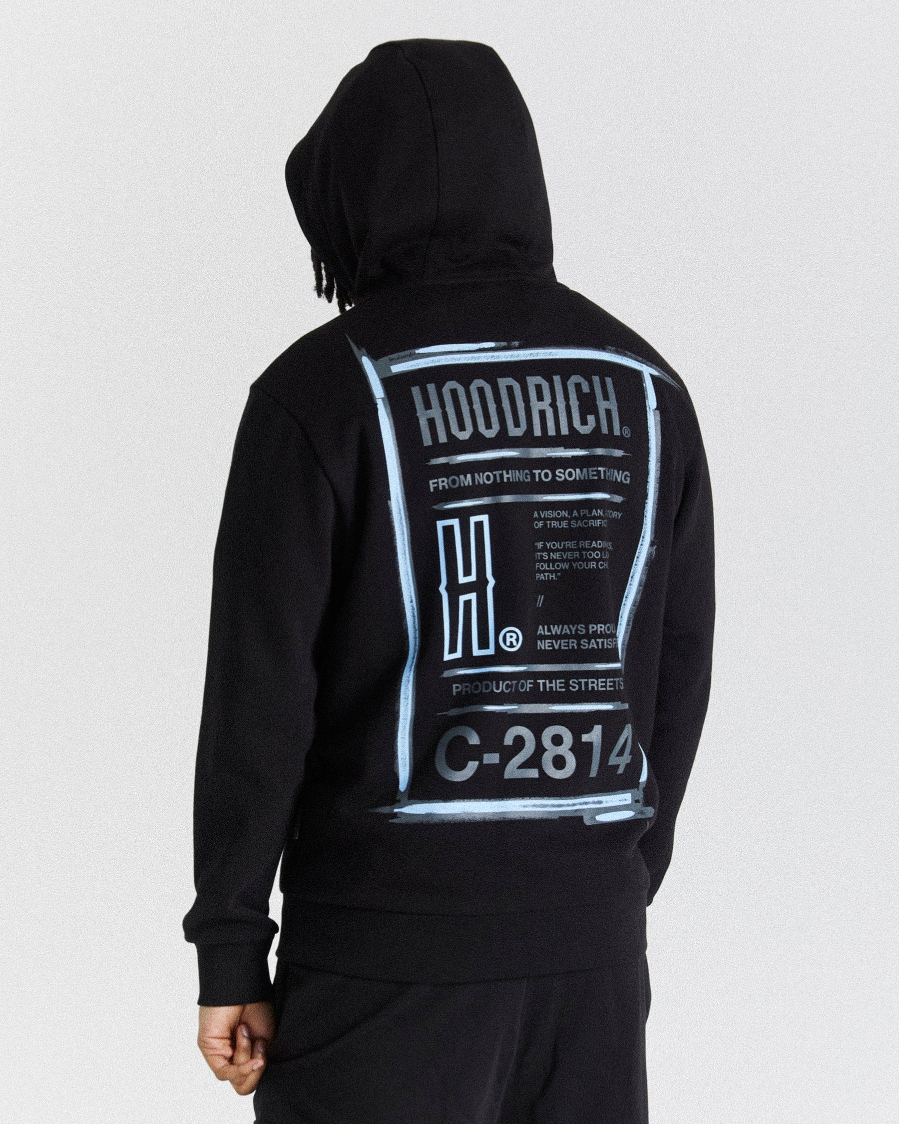 Akira Hoodie - Black/Blue