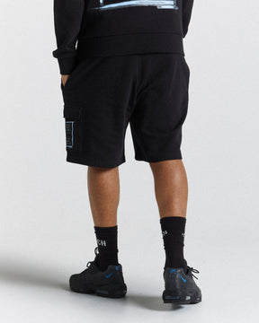 Akira Shorts - Black/Blue