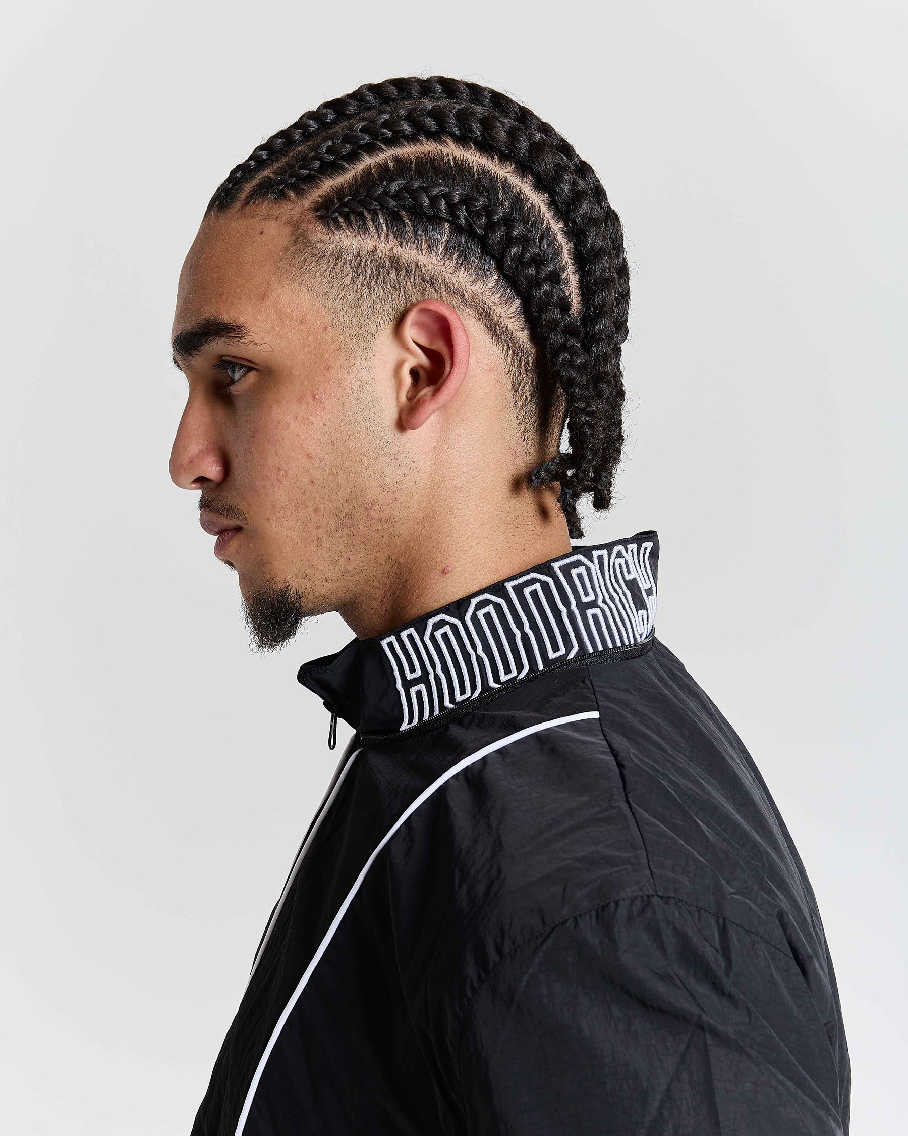 Chaser H Panel Windbreaker - Black