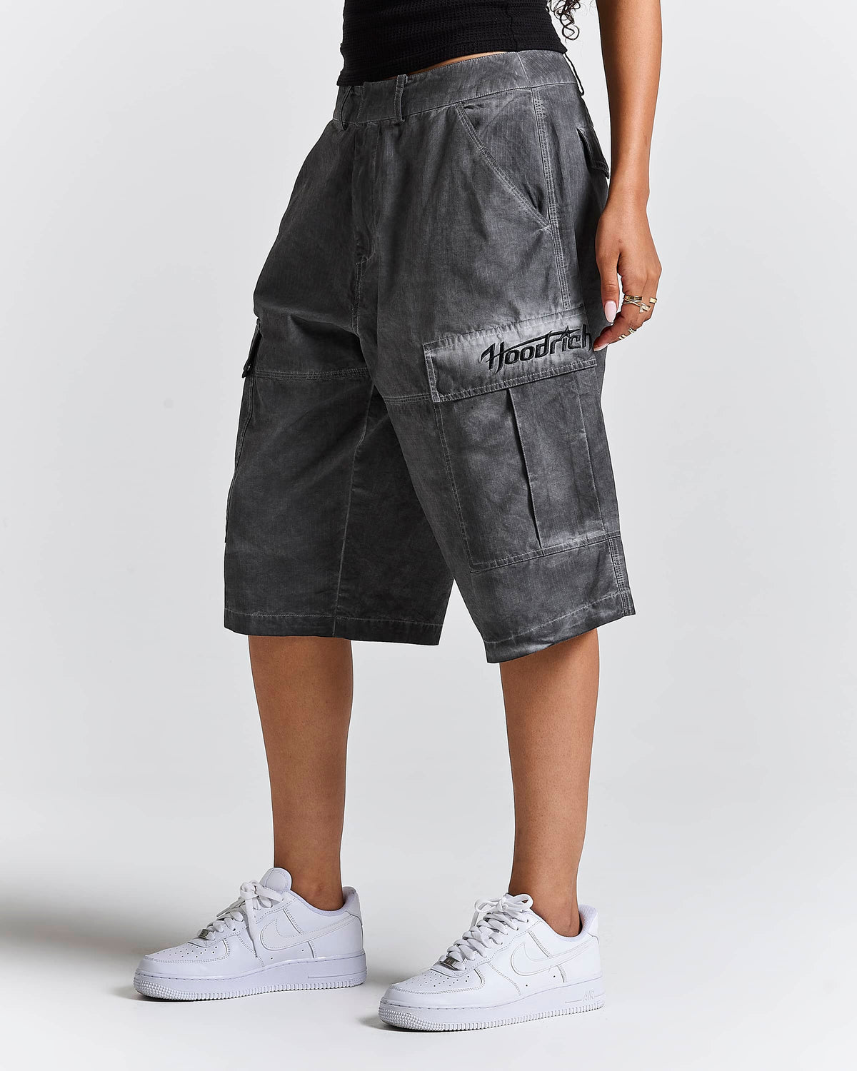 Shorts cargo Cast Ripstop - Nero