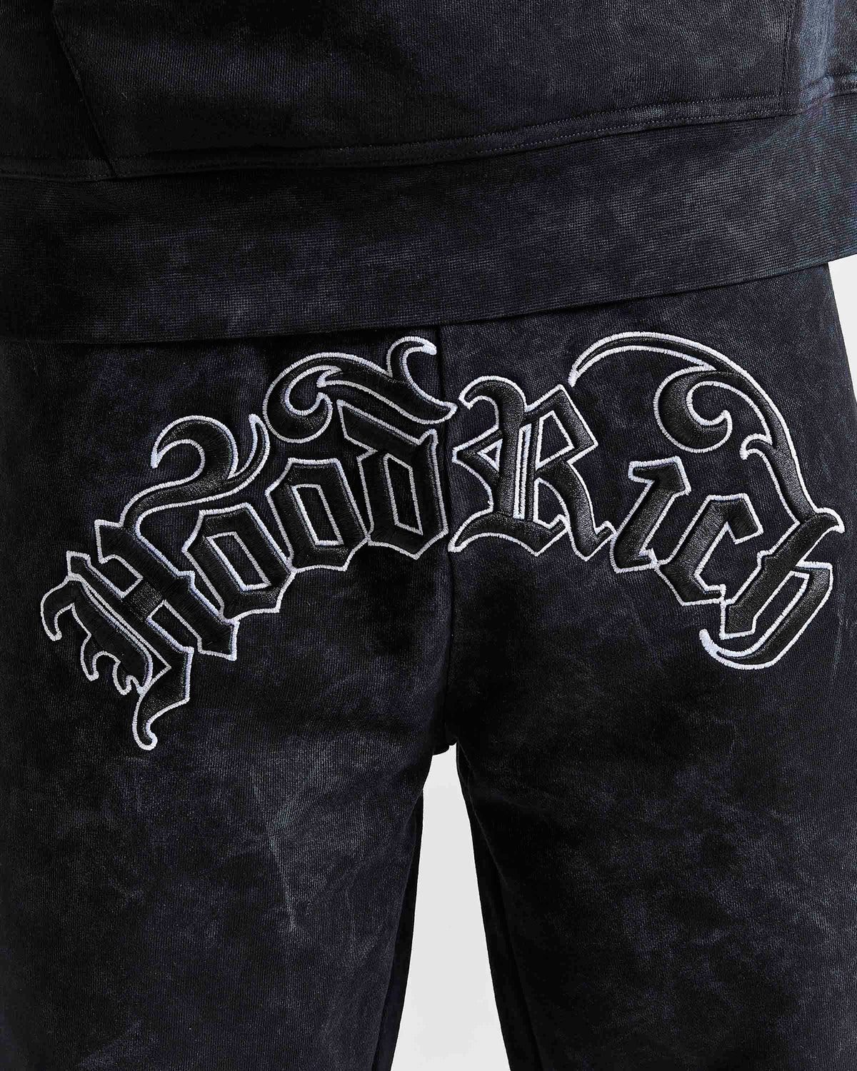 Jogger Oversize Orlo Vivo Nocturn - NERO/BIANCO