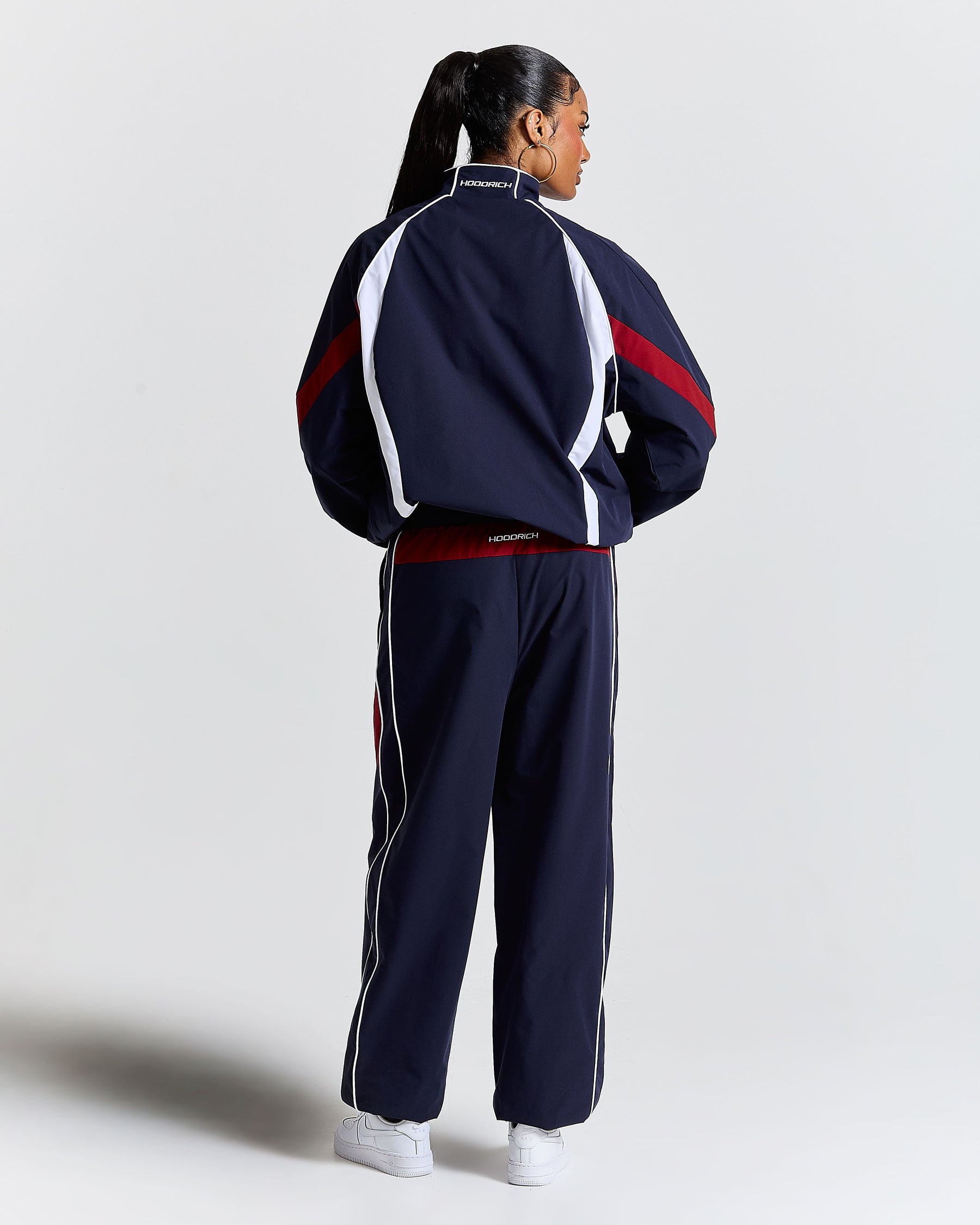 Glide Away Football Shell Jacket - Navy