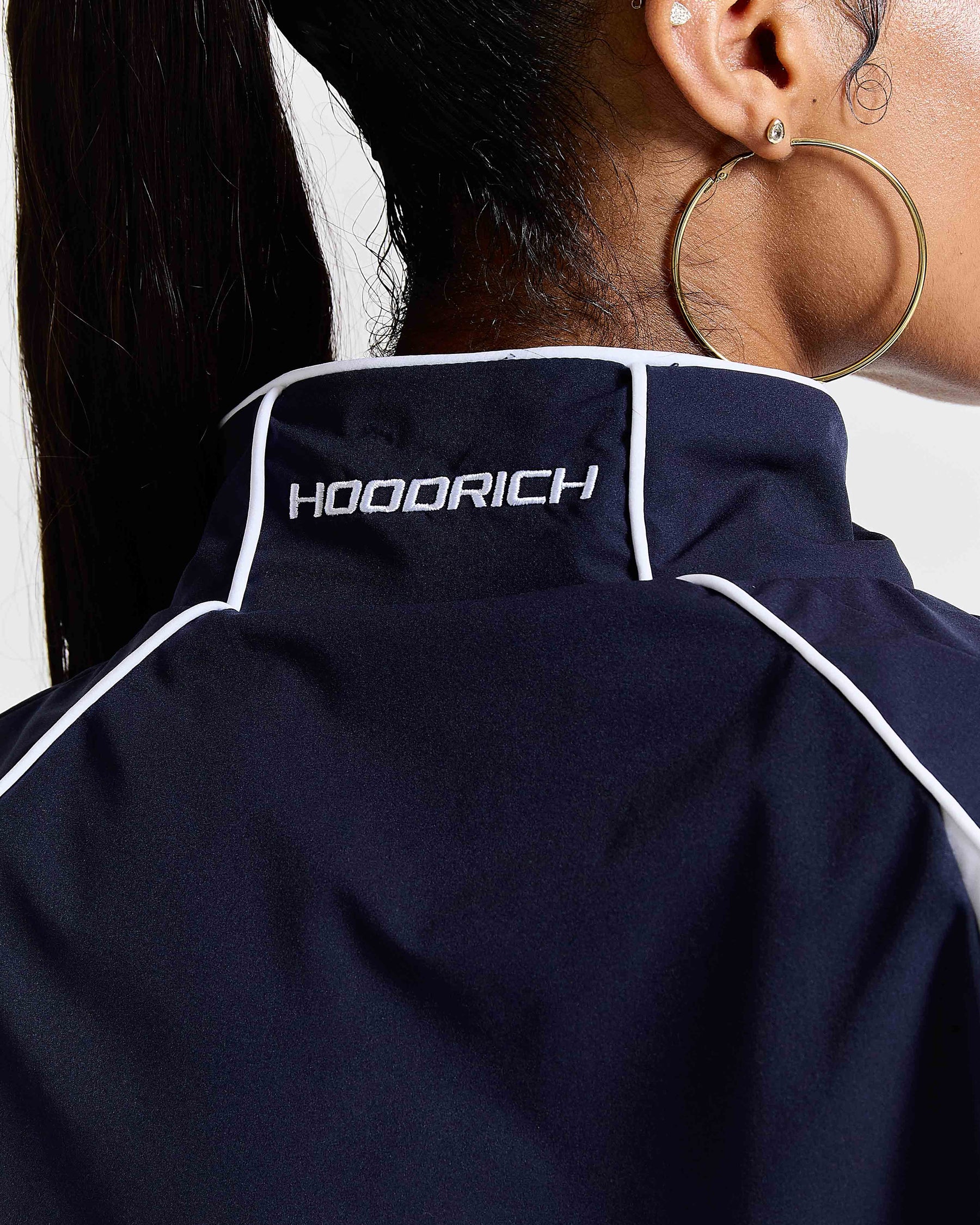 Glide Away Football Shell Jacket - Navy