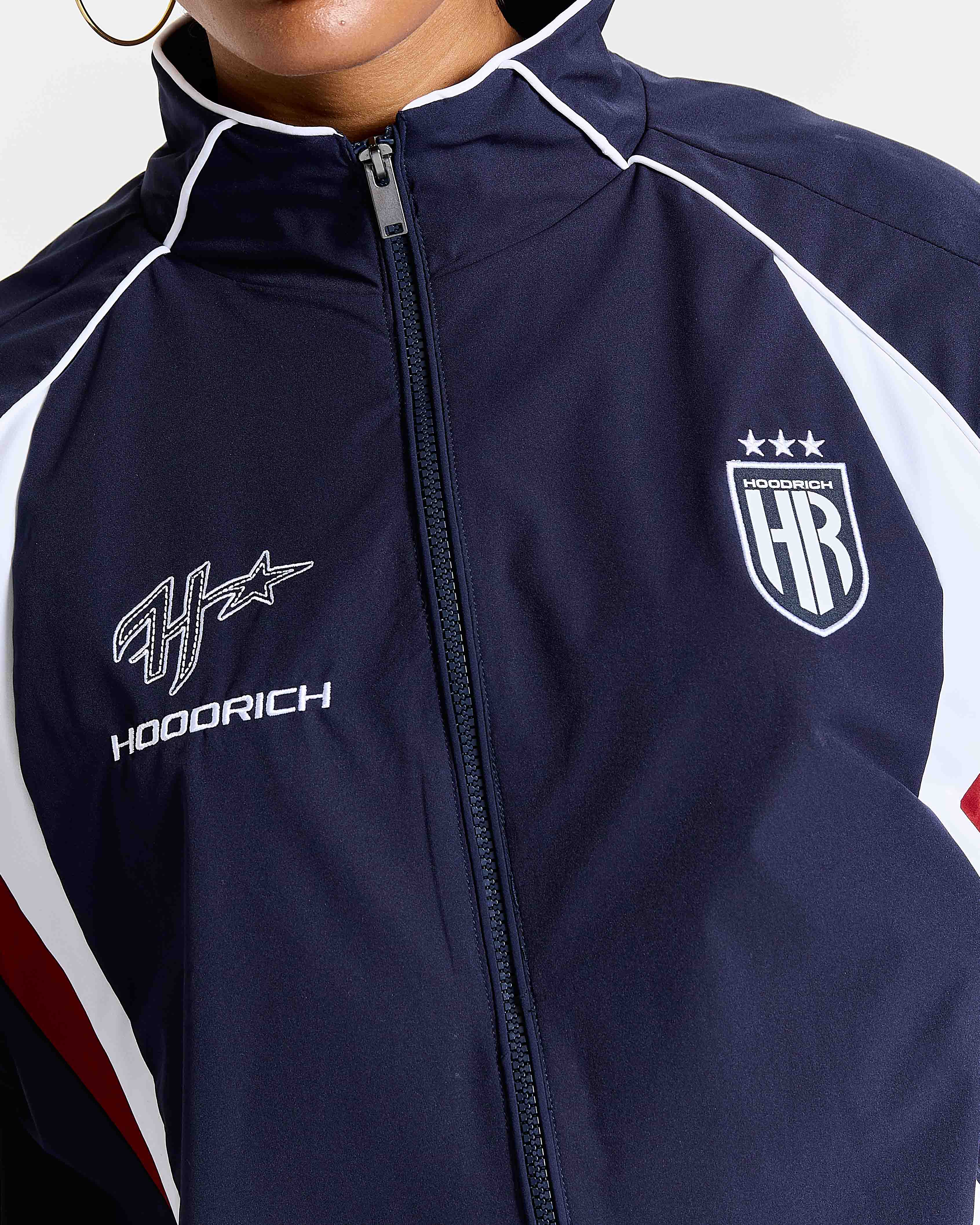 Women's Glide Home Football Full Tracksuit - Navy