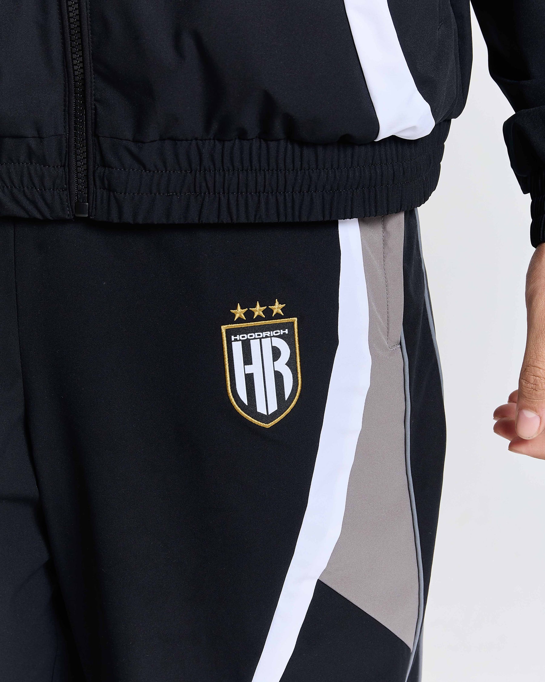 Glide Away Football Track Pants - Black