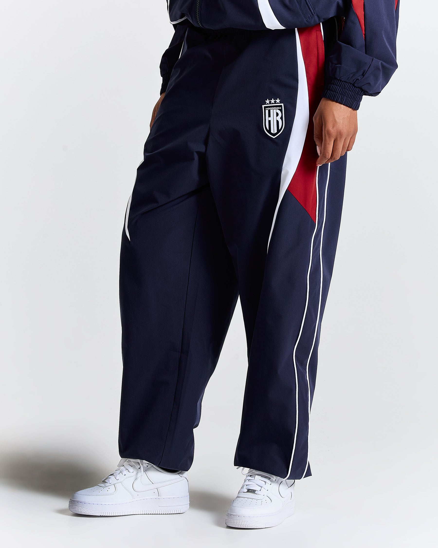 Glide Away Football Track Pants - Navy
