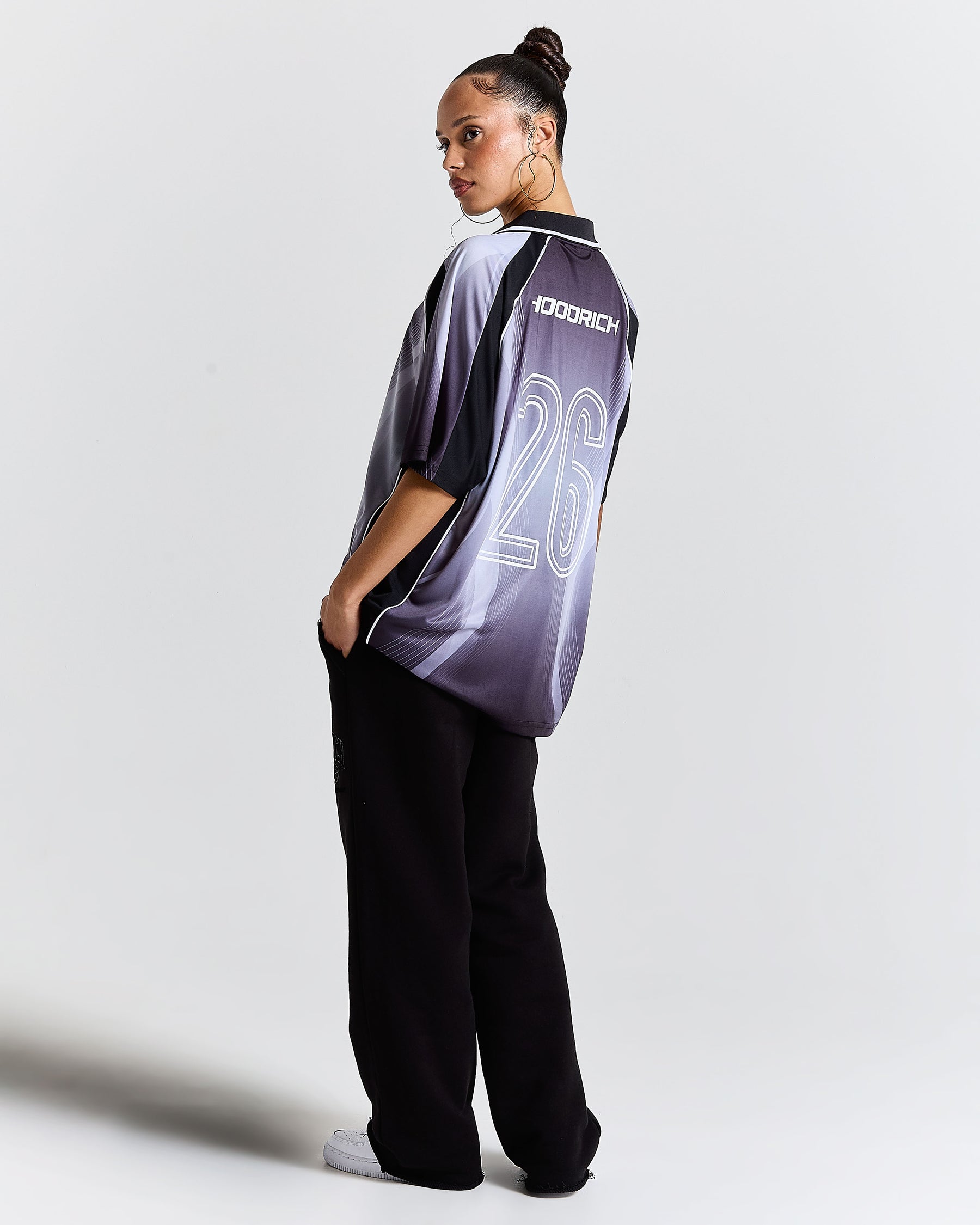 Glide Home Football Kit Shirt - Black
