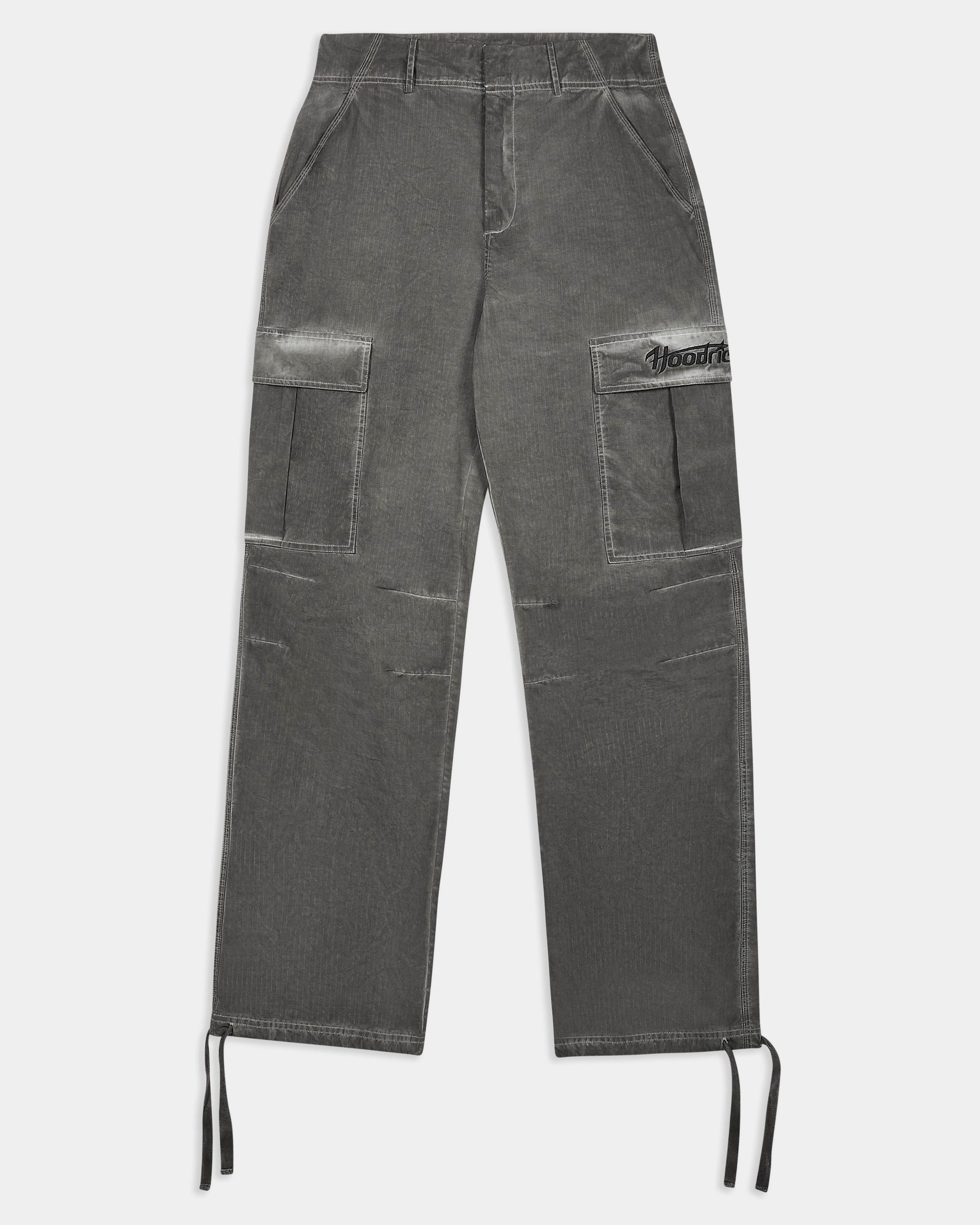 Cast Ripstop Cargo Pants - Washed Black