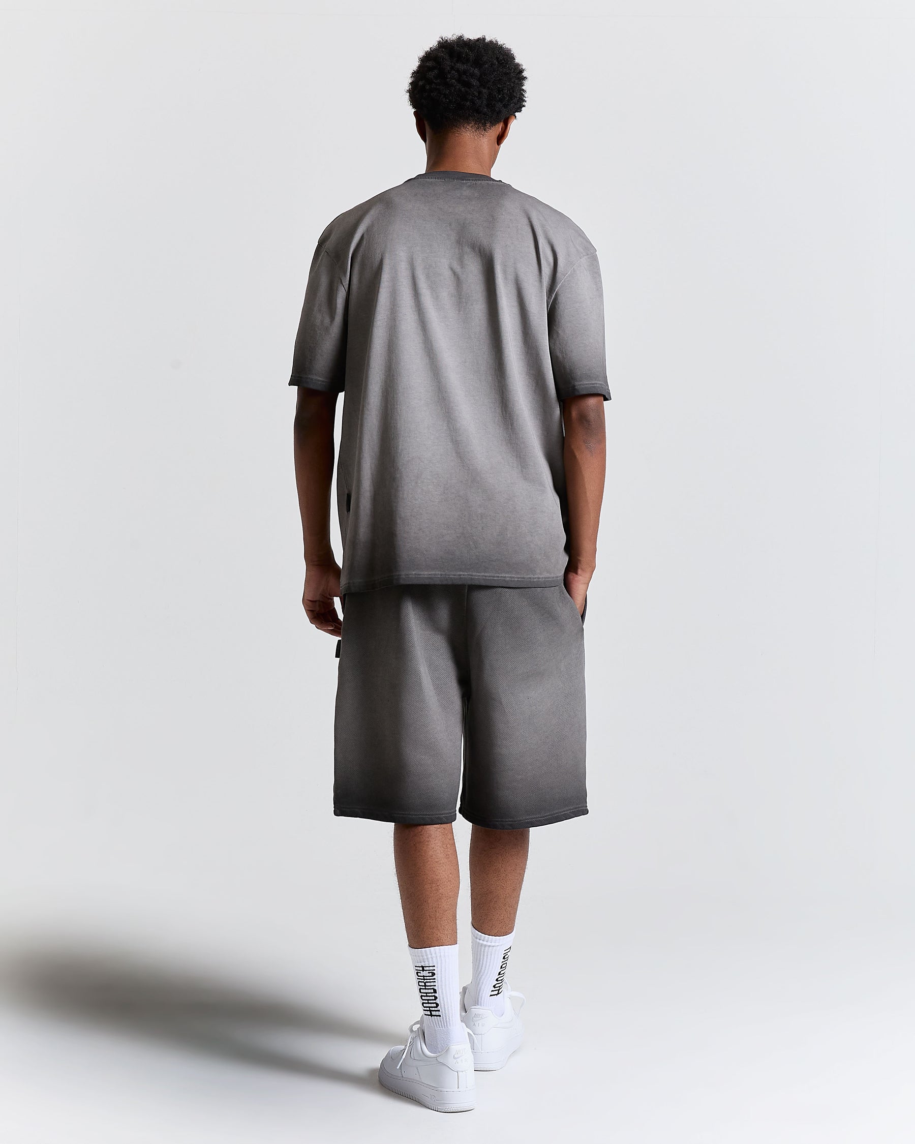 Ghost Oversizded T Shirt - Black Oil Wash