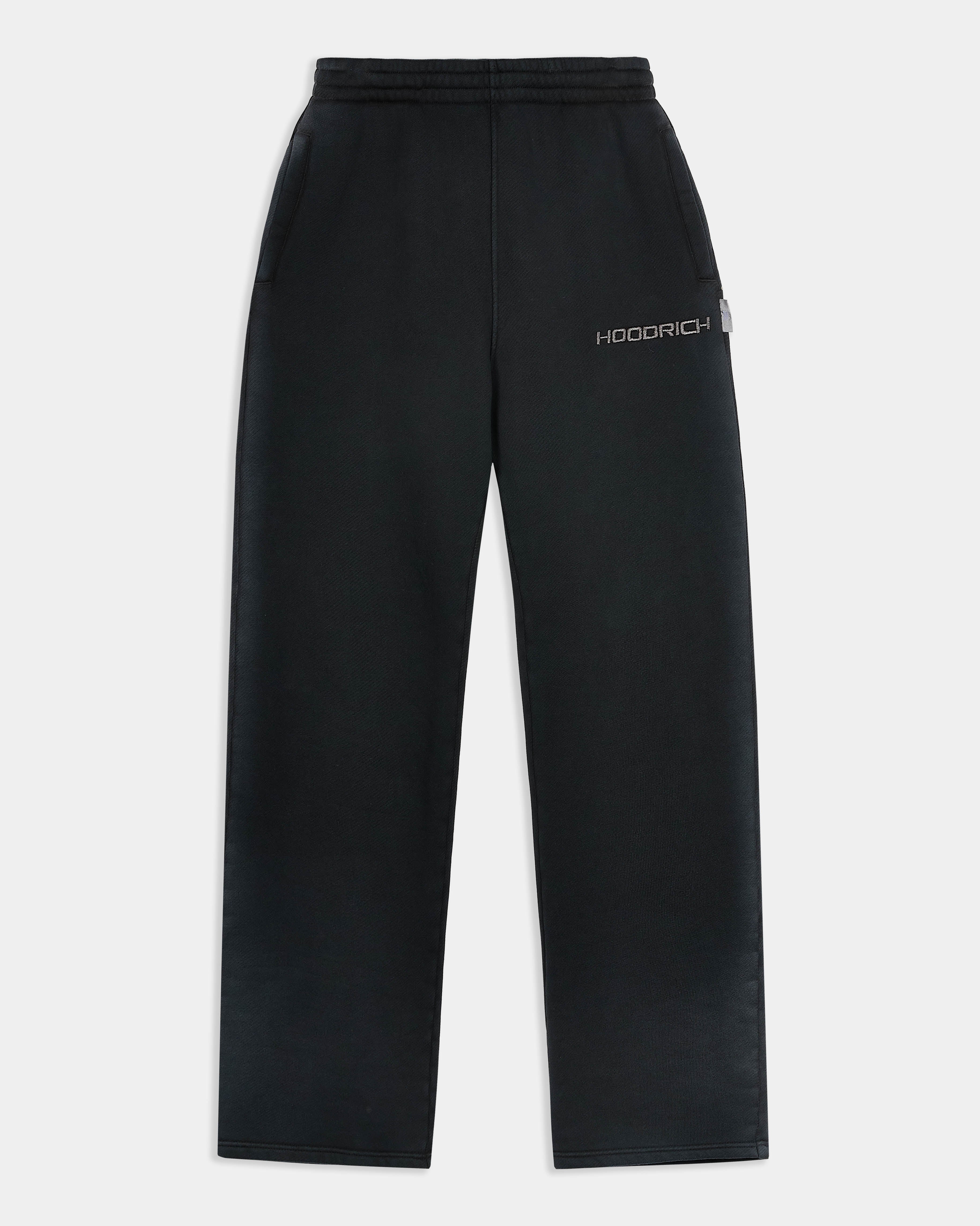 Men's Ghost Wide Leg Jogger - Black