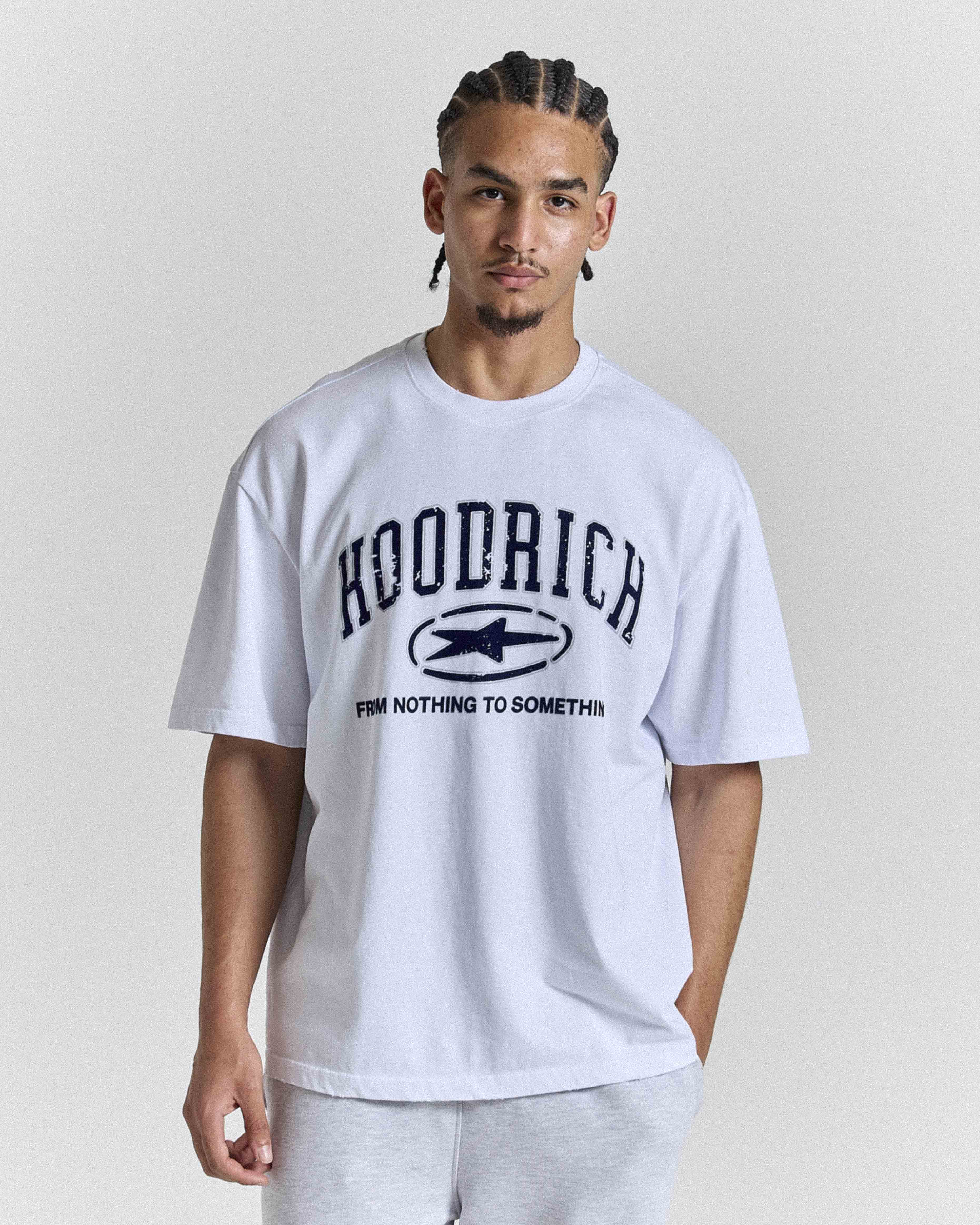Fray Regular Fit Tee - White