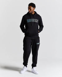 Fade Tracksuit - Black/Blue