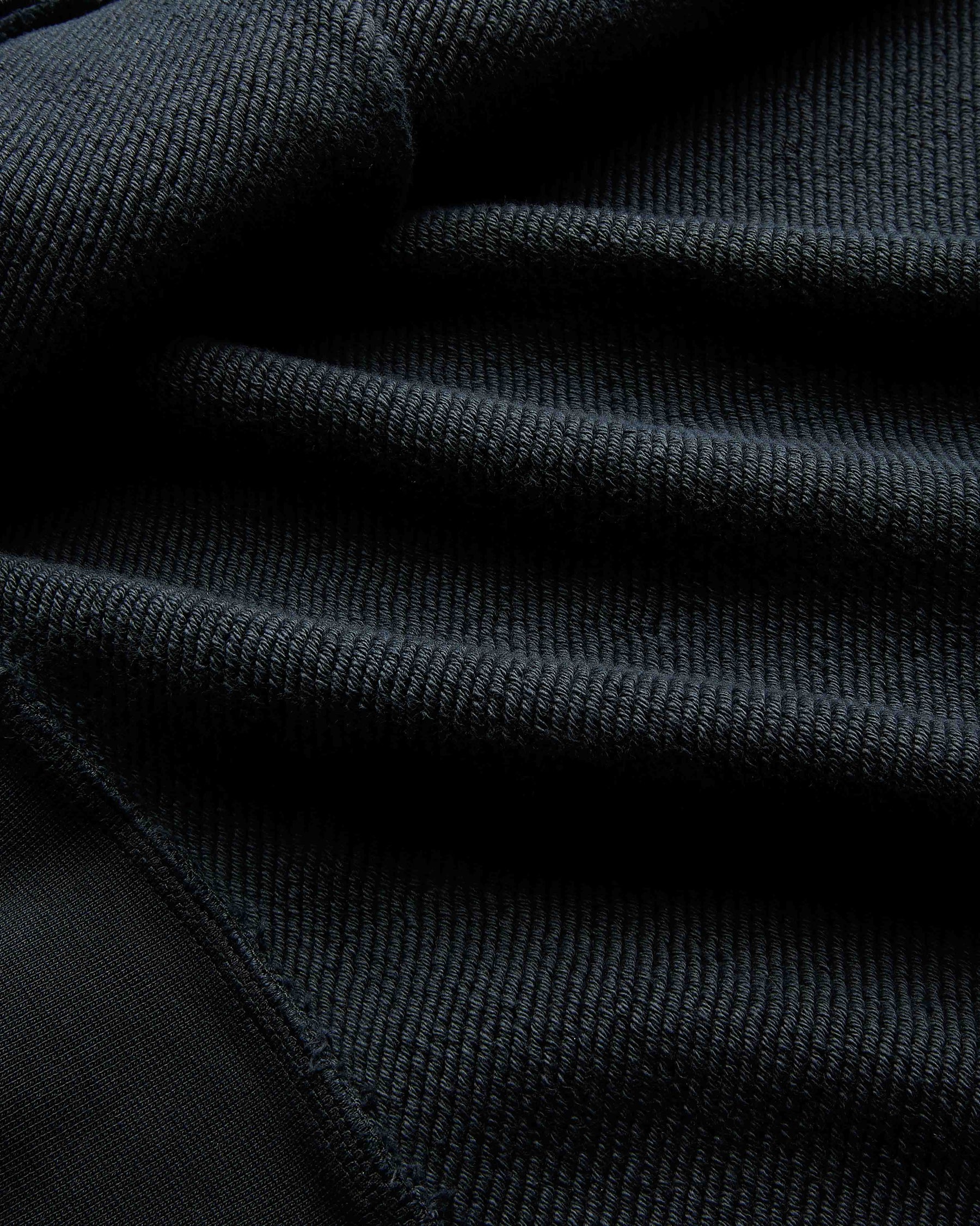 Women's Ghost Boxy Fit Zip Hoodie - Black