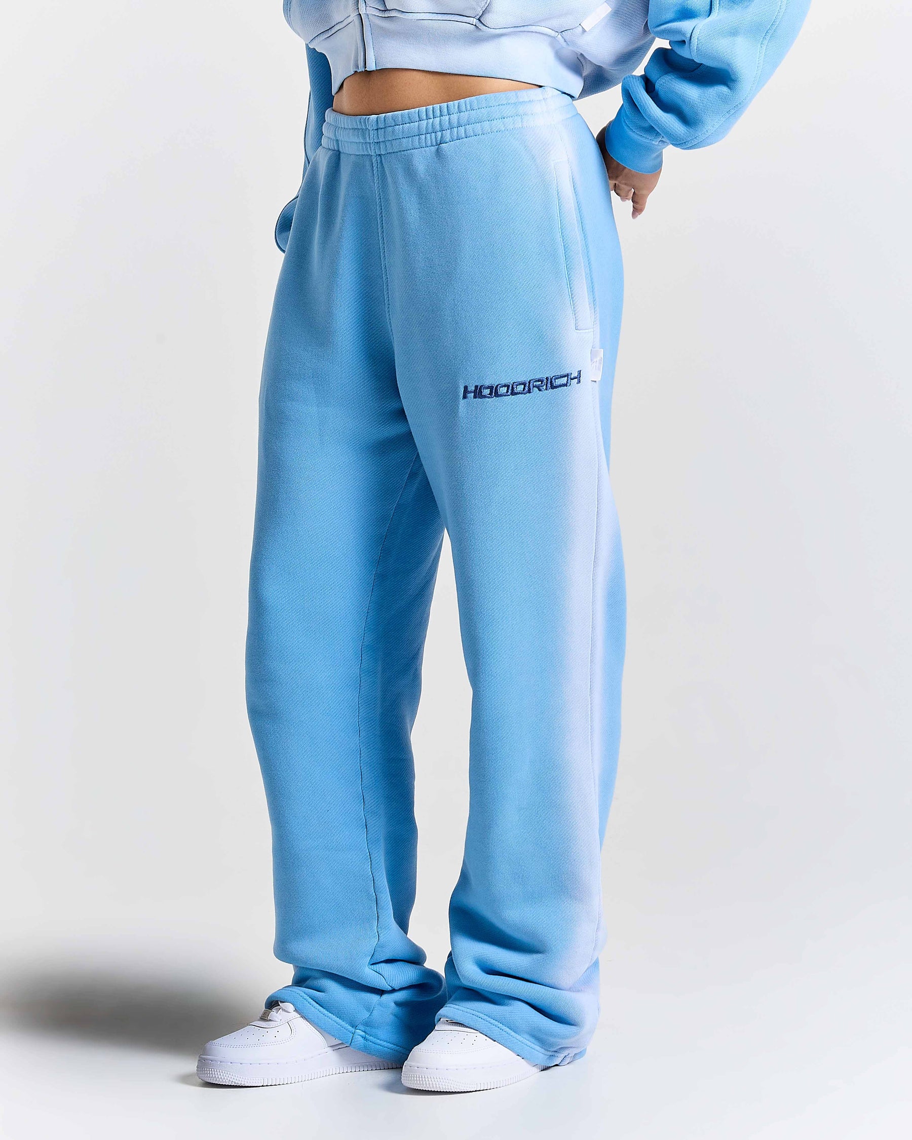 Women's Ghost Wide Leg Jogger - Blue