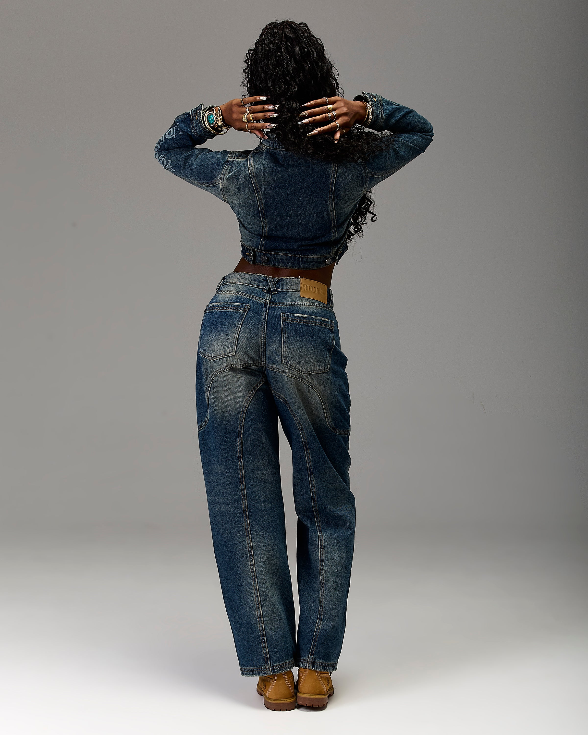 Giacca in denim The Winner's Circle Snowdrift - Lavaggio sporco