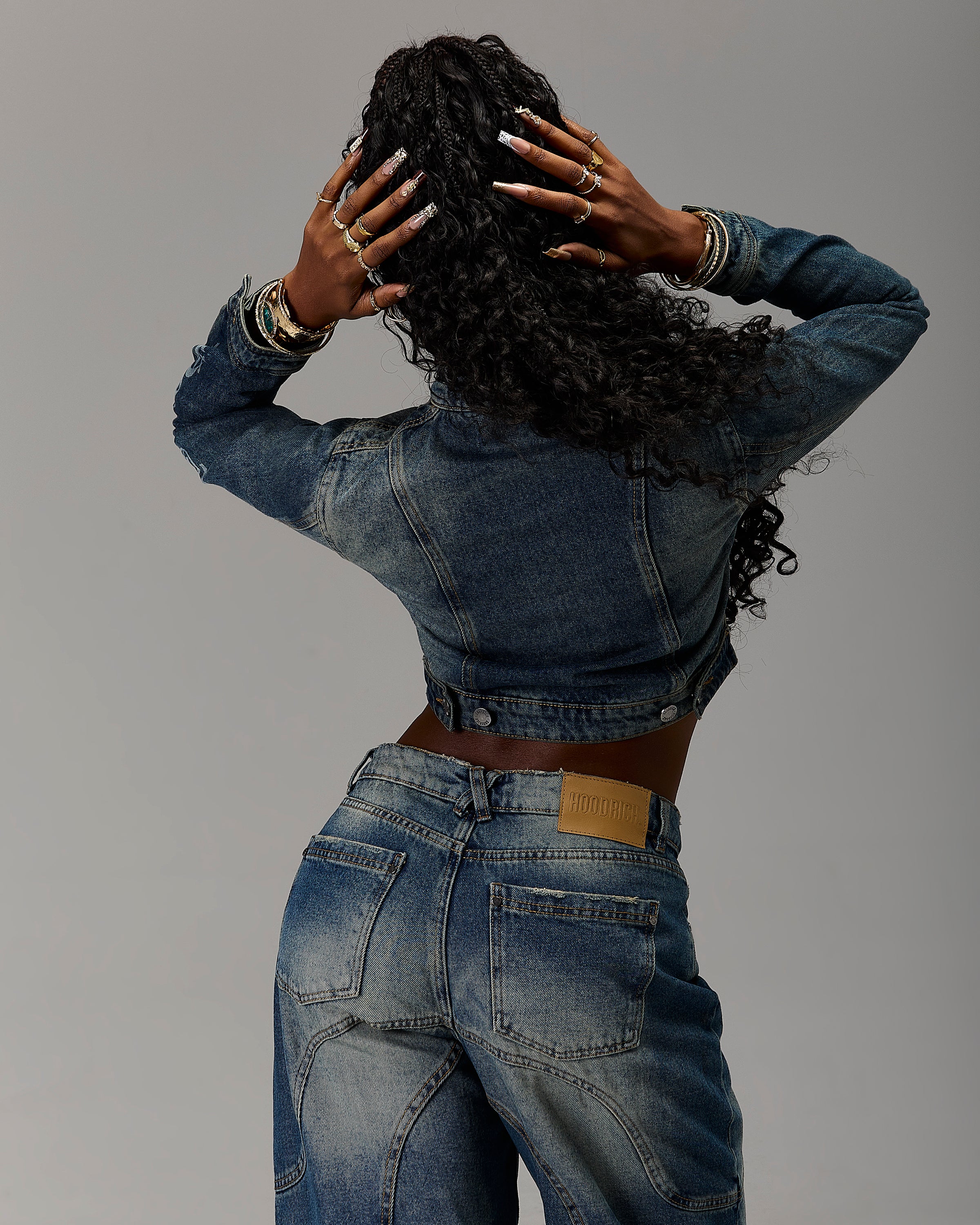 Giacca in denim The Winner's Circle Snowdrift - Lavaggio sporco